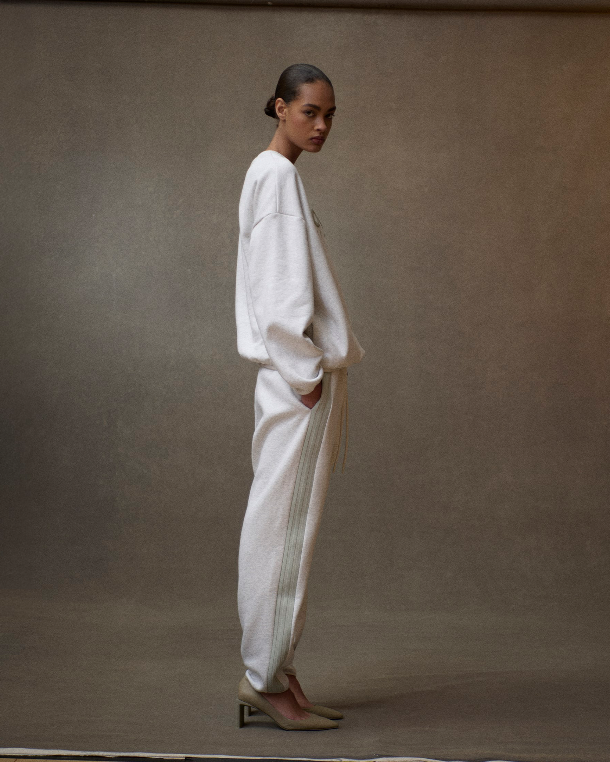 Fear of God Athletics Crewneck - Light Grey Heather