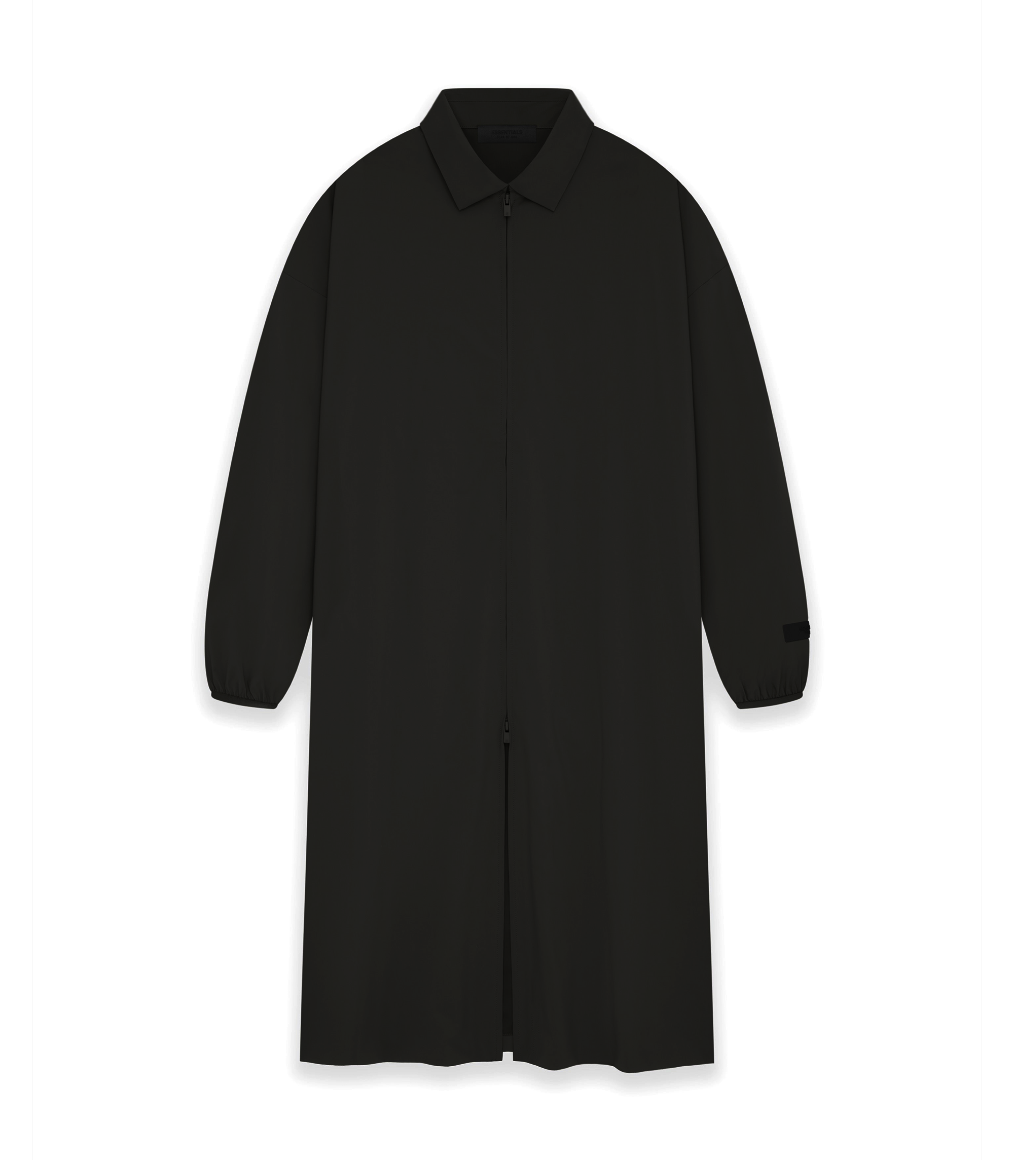 Essentials Car Coat - Jet Black