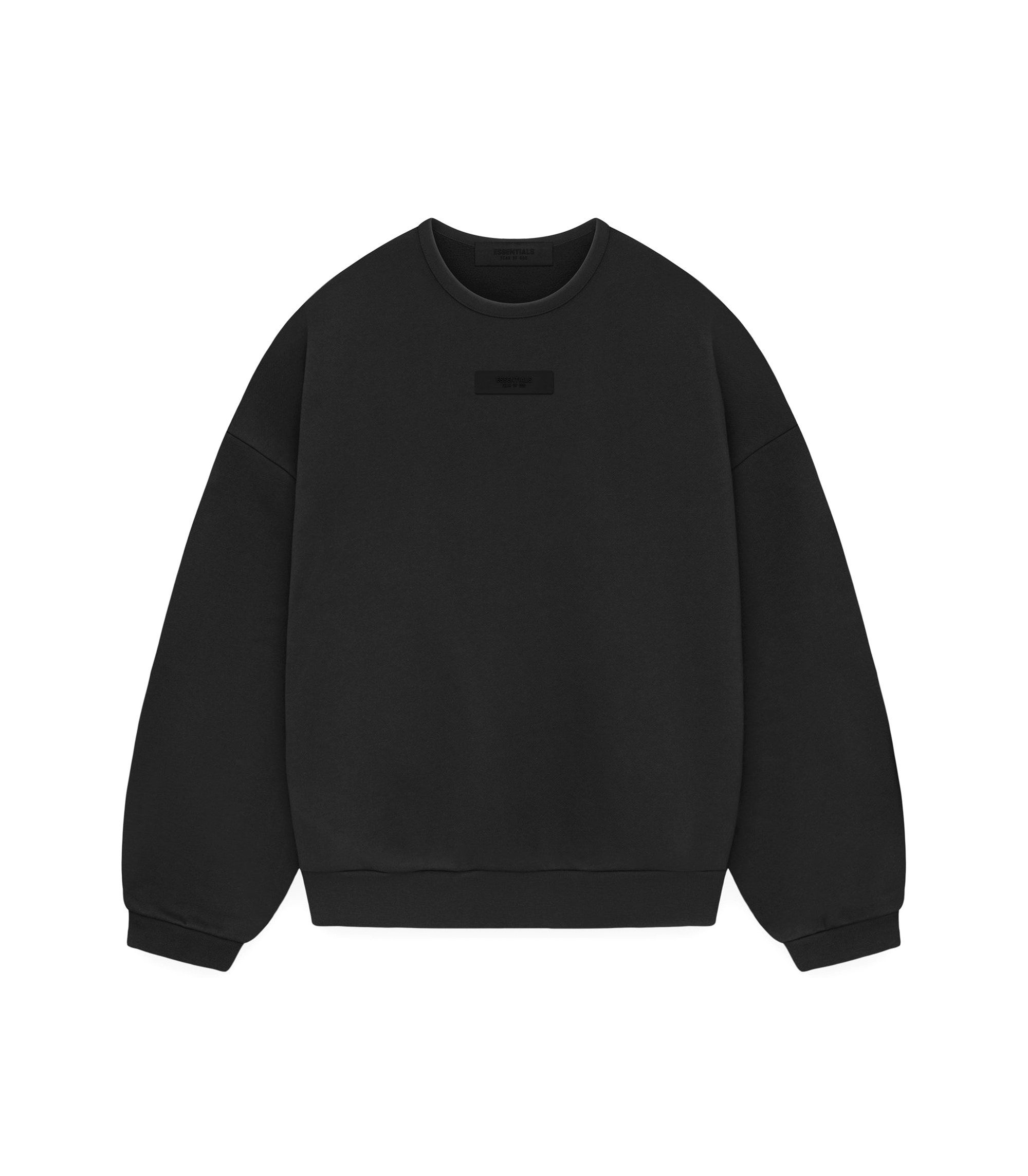 Essentials Crewneck Sweater - Jet Black