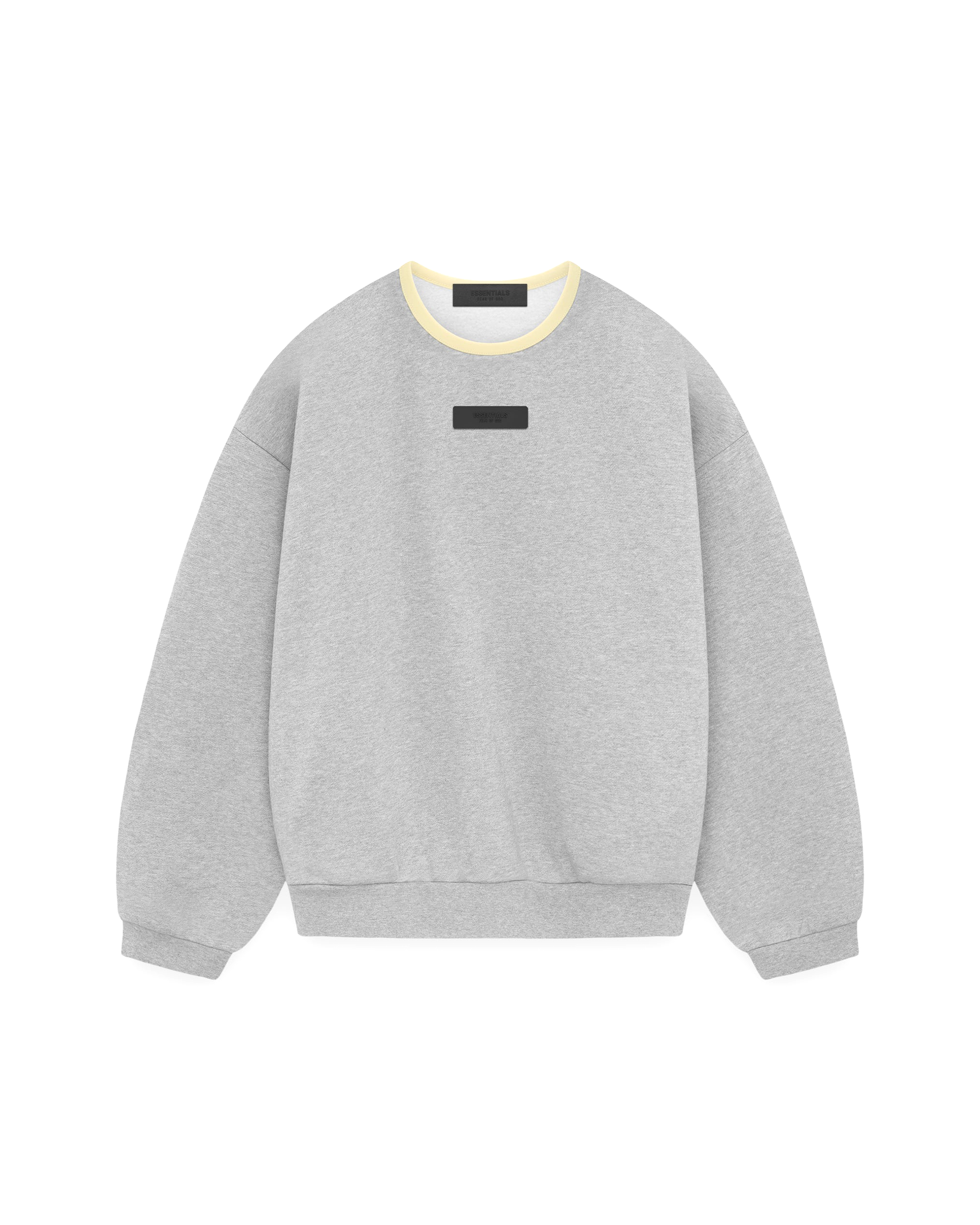 Essentials Crewneck Sweater - Light Heather Grey