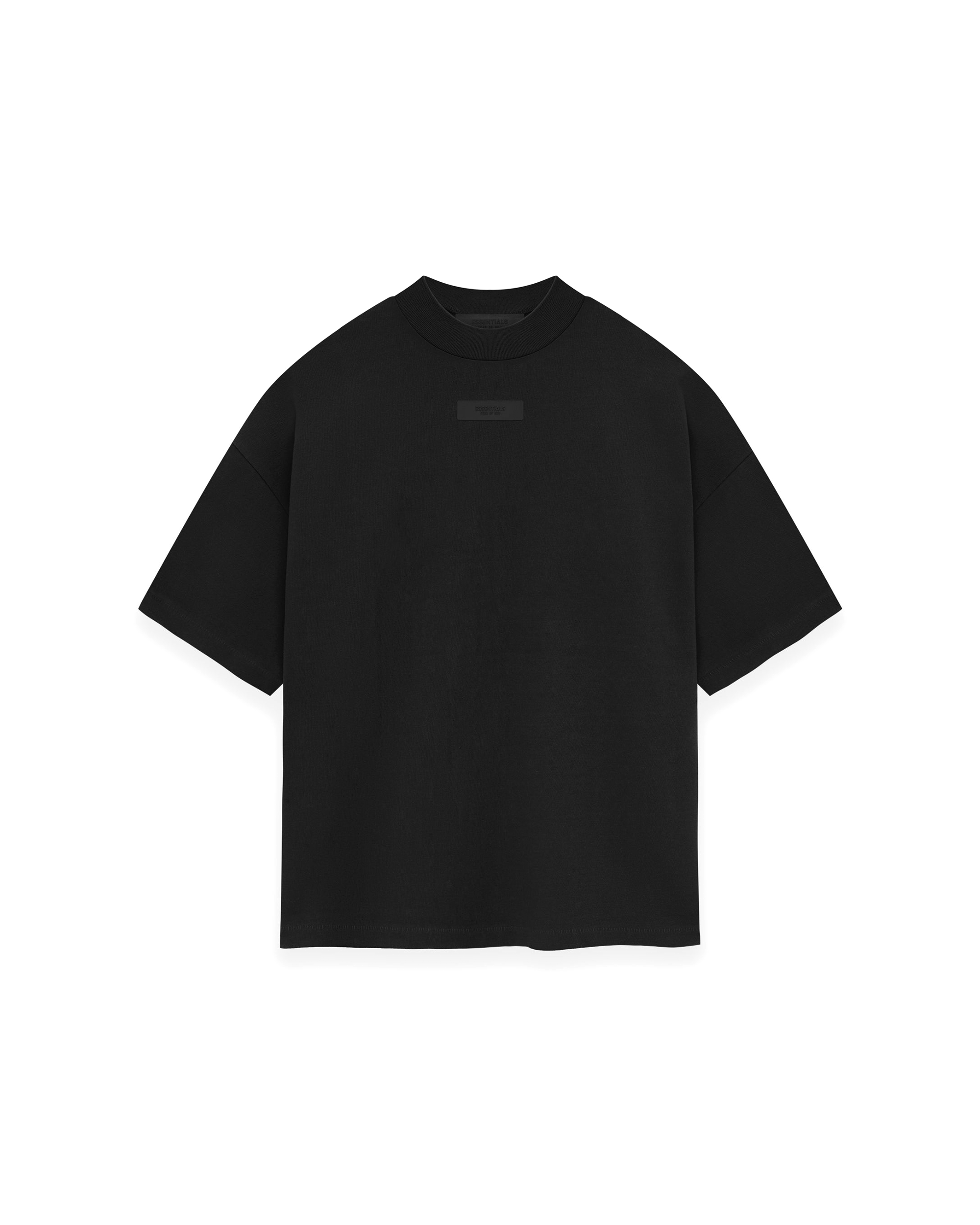 Crewneck T-shirt - Jet Black