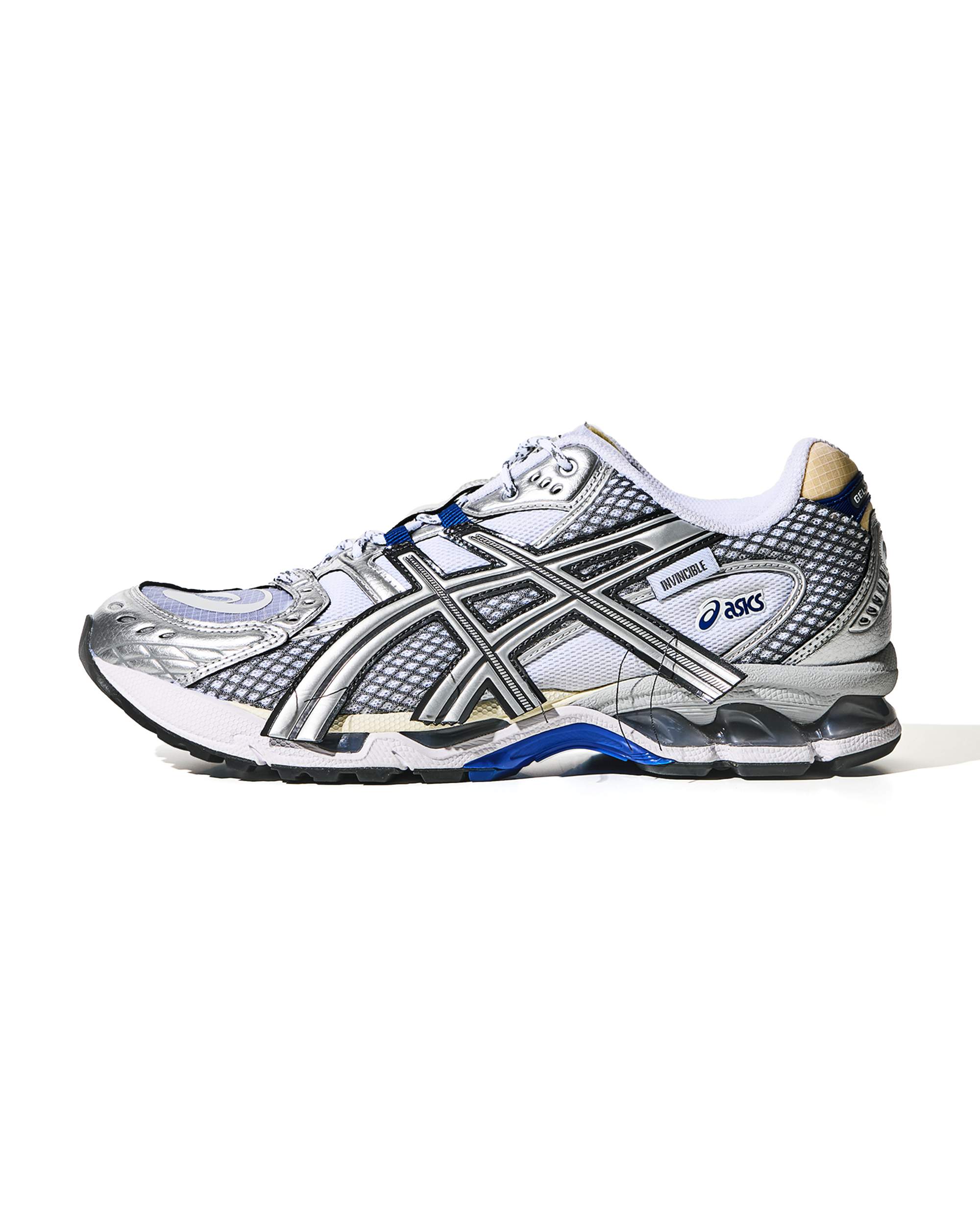 INVINCIBLE Gel Nimbus 10.1 - Pure Silver / Asics Blue