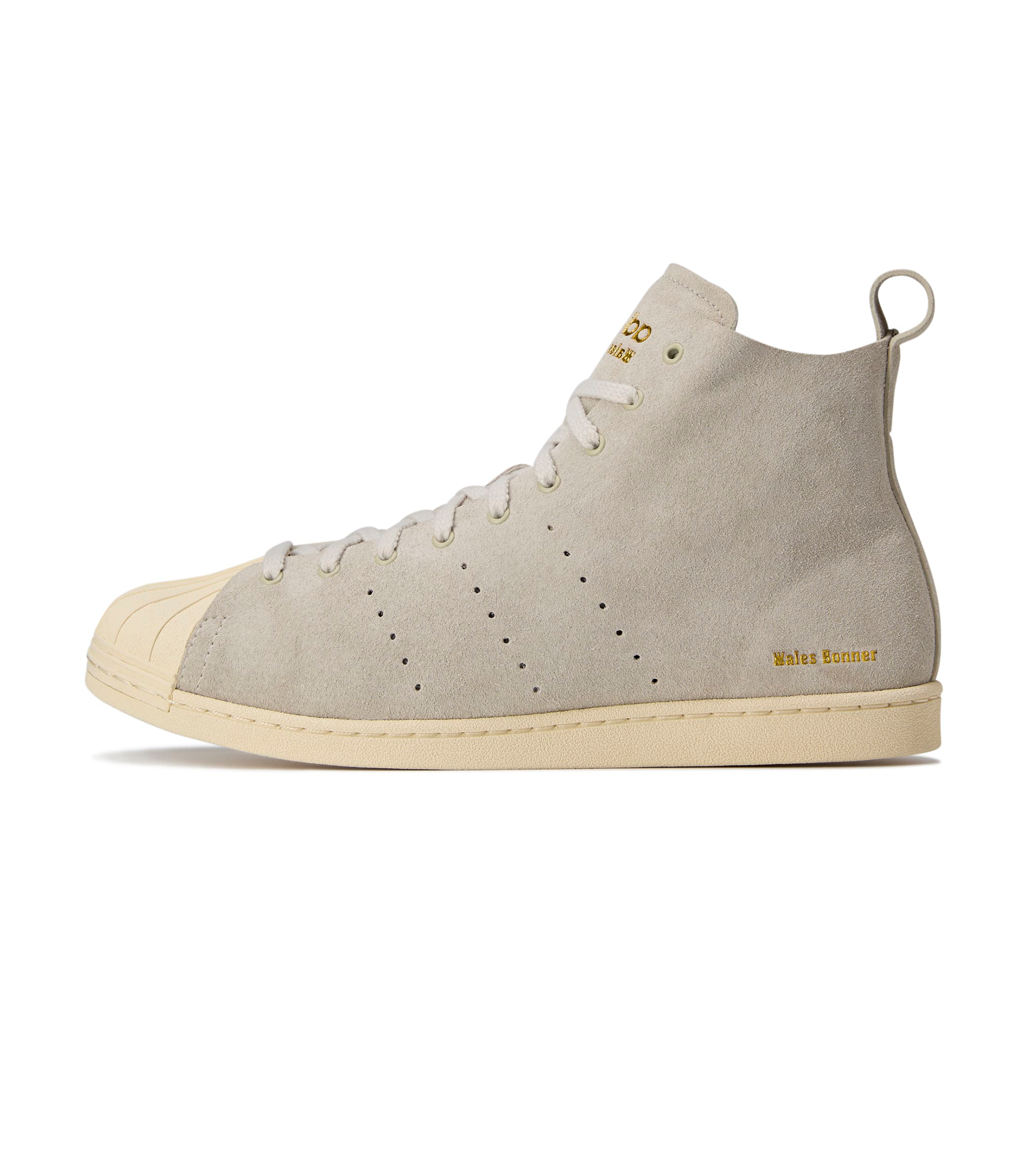 Wales Bonner Superstar High - Supcol / White / Gold