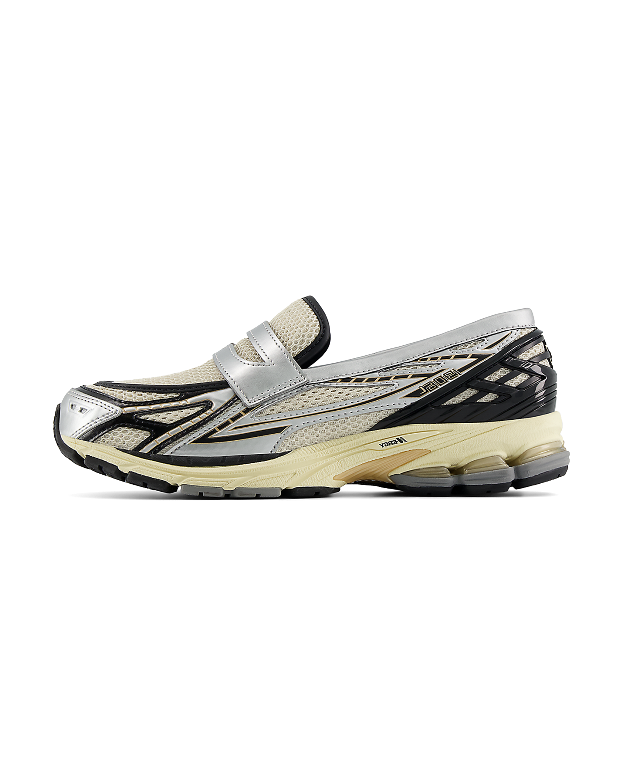 1906 Loafer - Silver Metallic / Cream