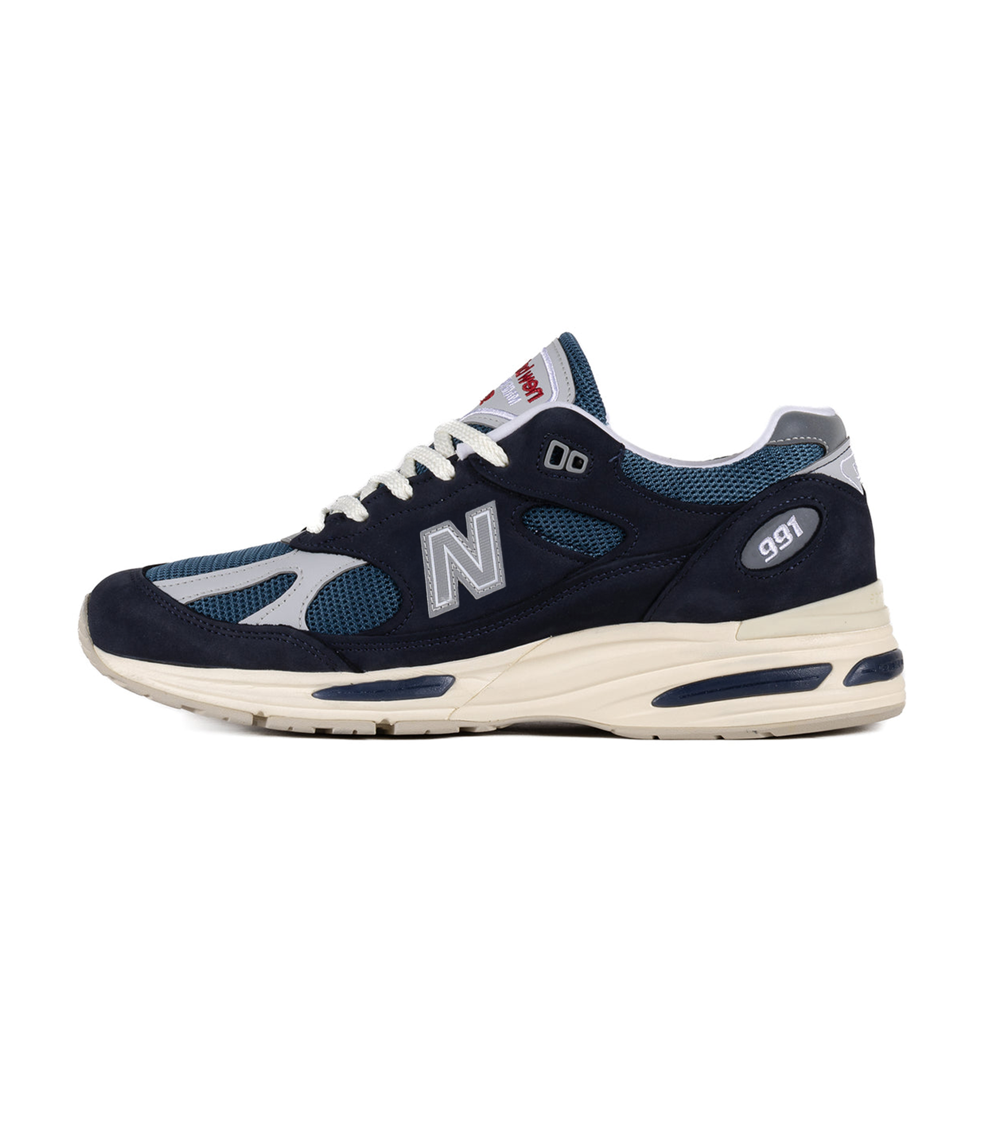 Made in U.K. 991v2 - Navy / White