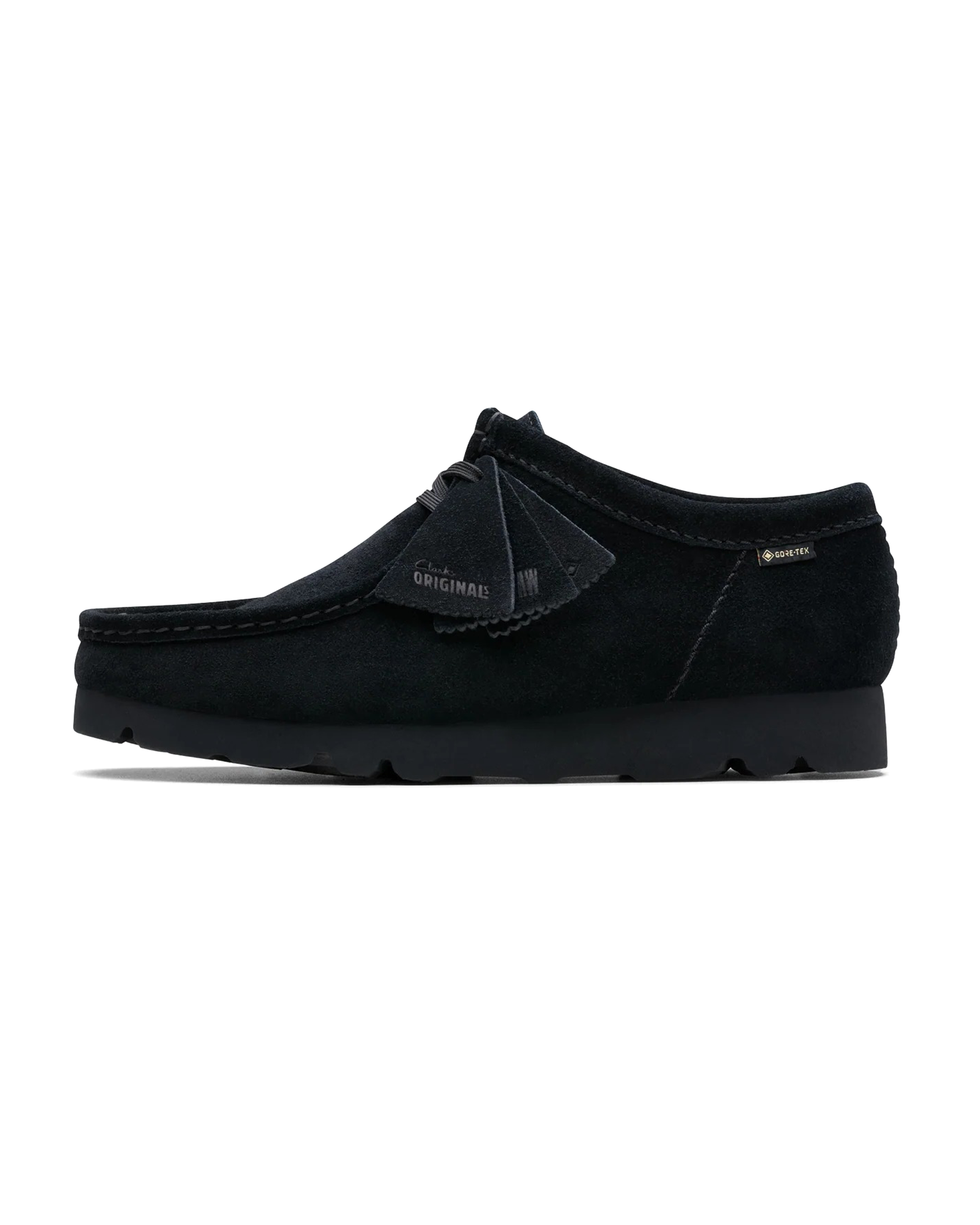 Wallabee GORE-TEX - Black Suede II – HIGHS AND LOWS