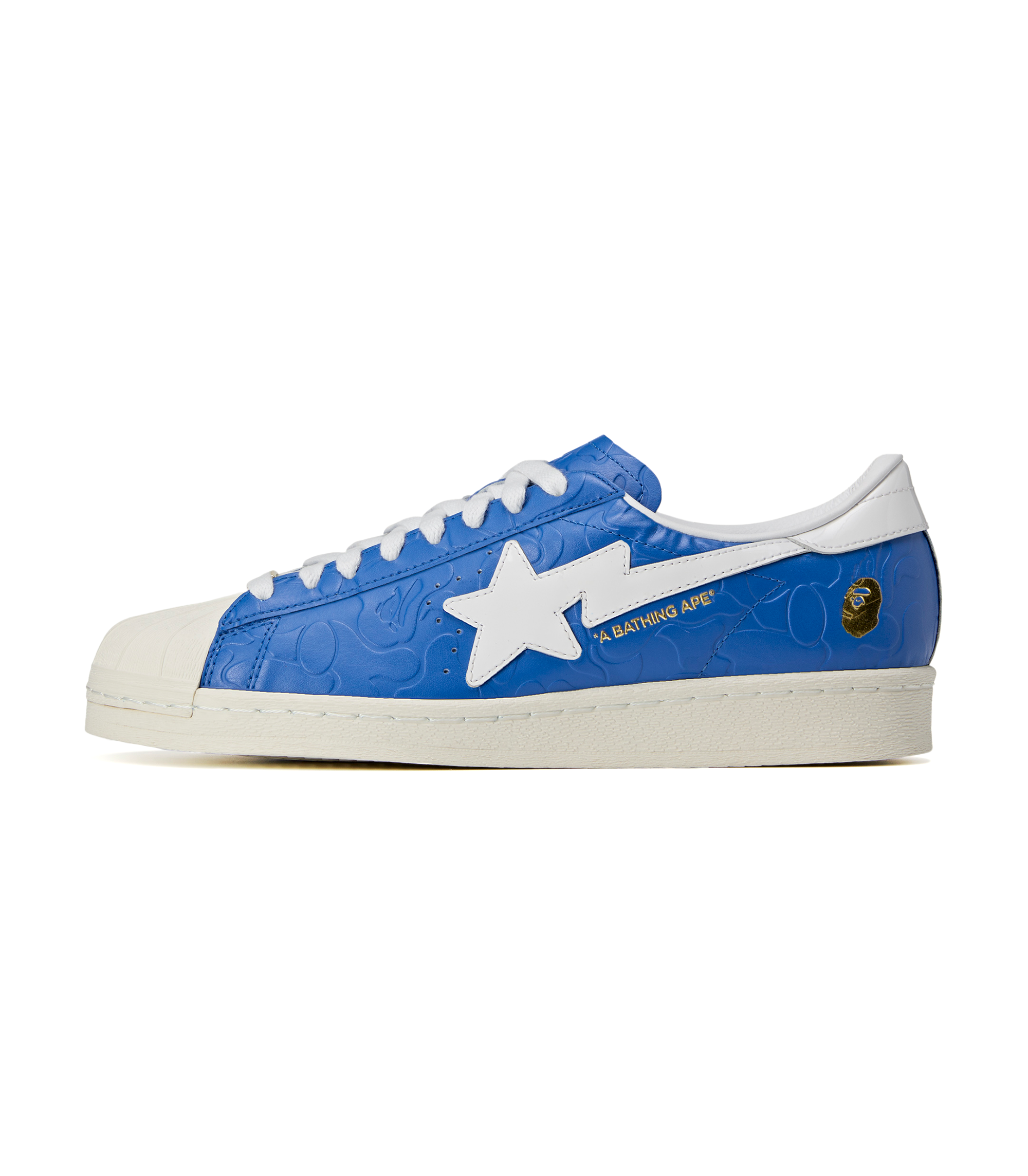 BAPE Superstar - Blue / White / Off White