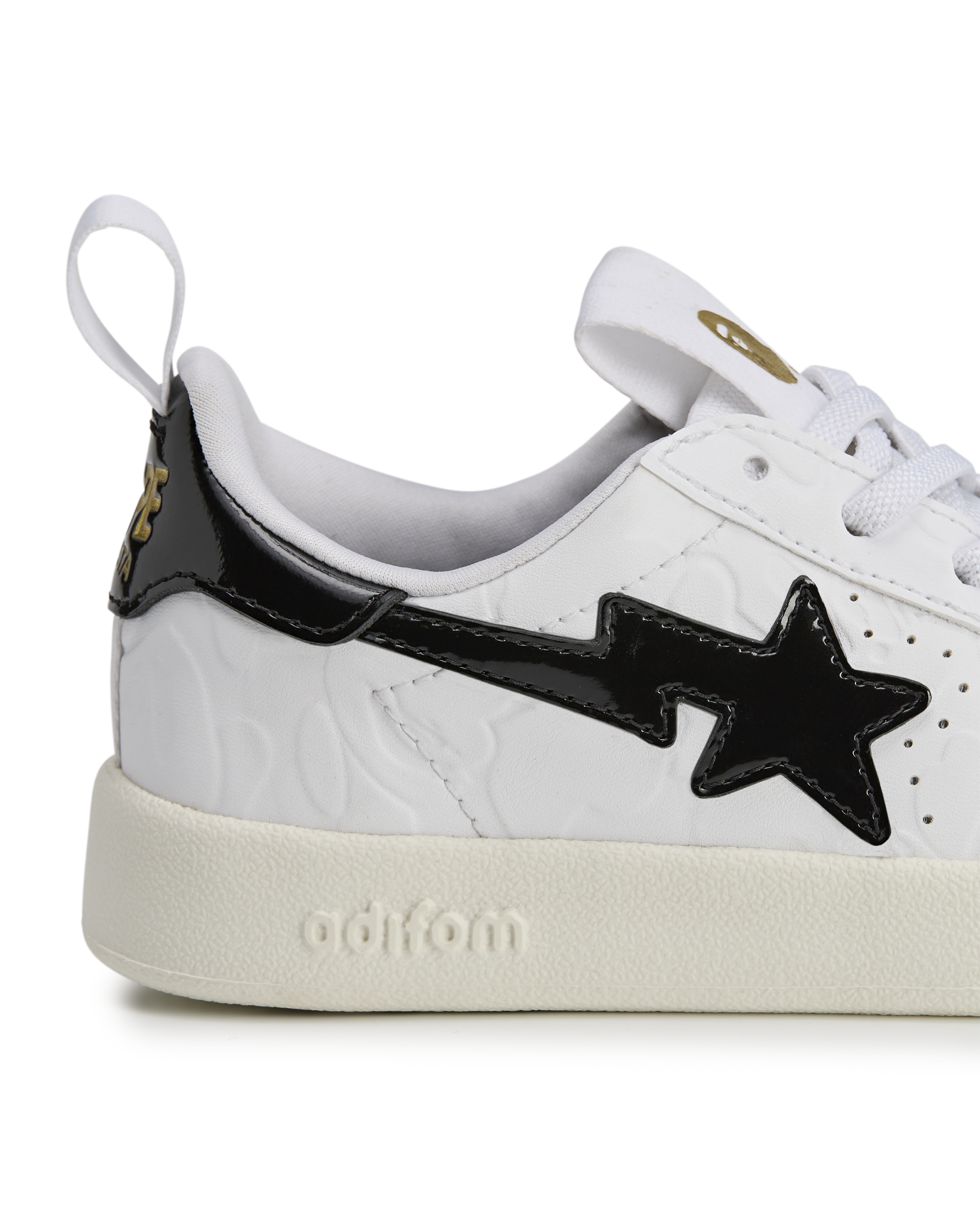 BAPE Adifom Superstar 360 - White / Black / Gold Metallic