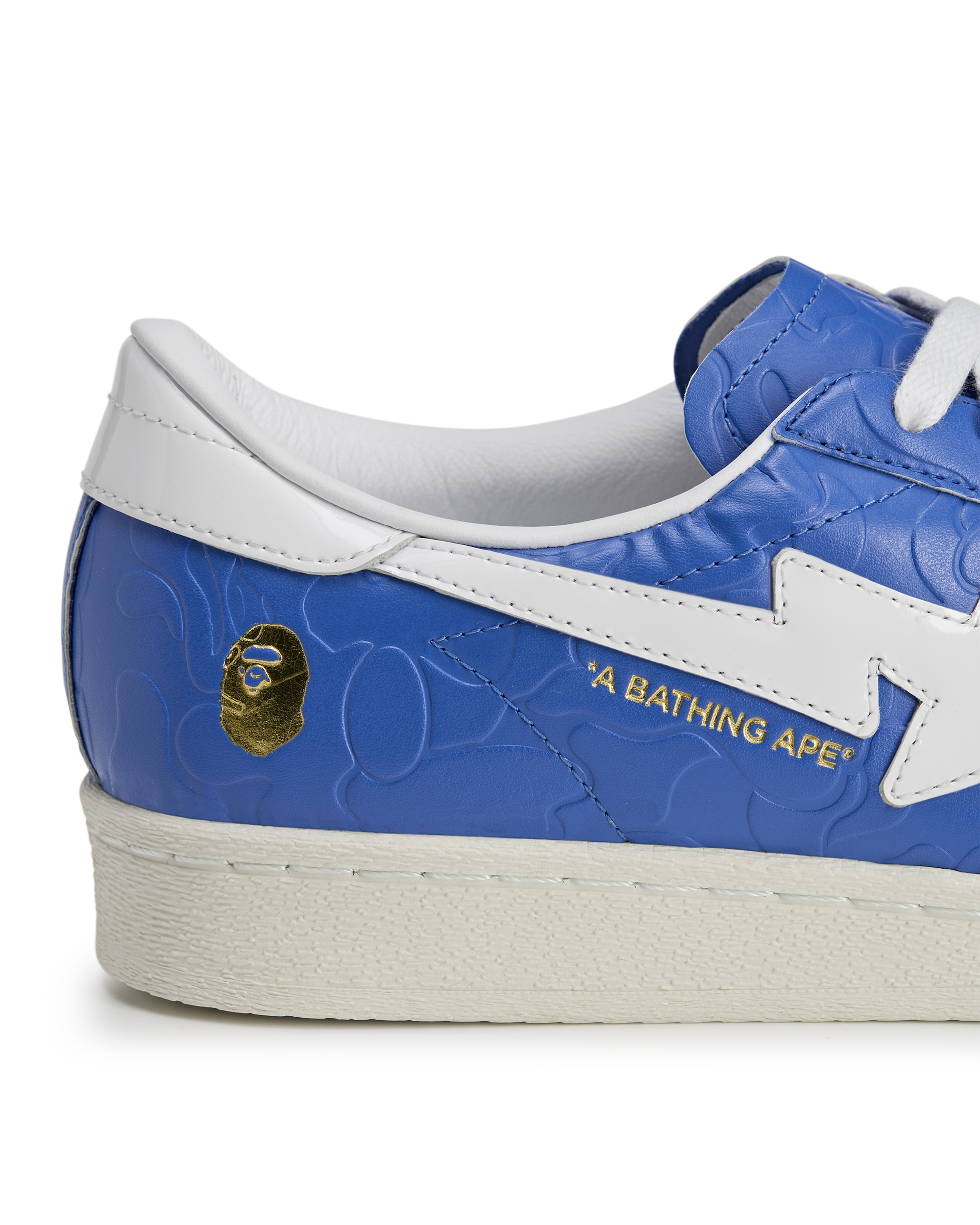 BAPE Superstar - Blue / White / Off White