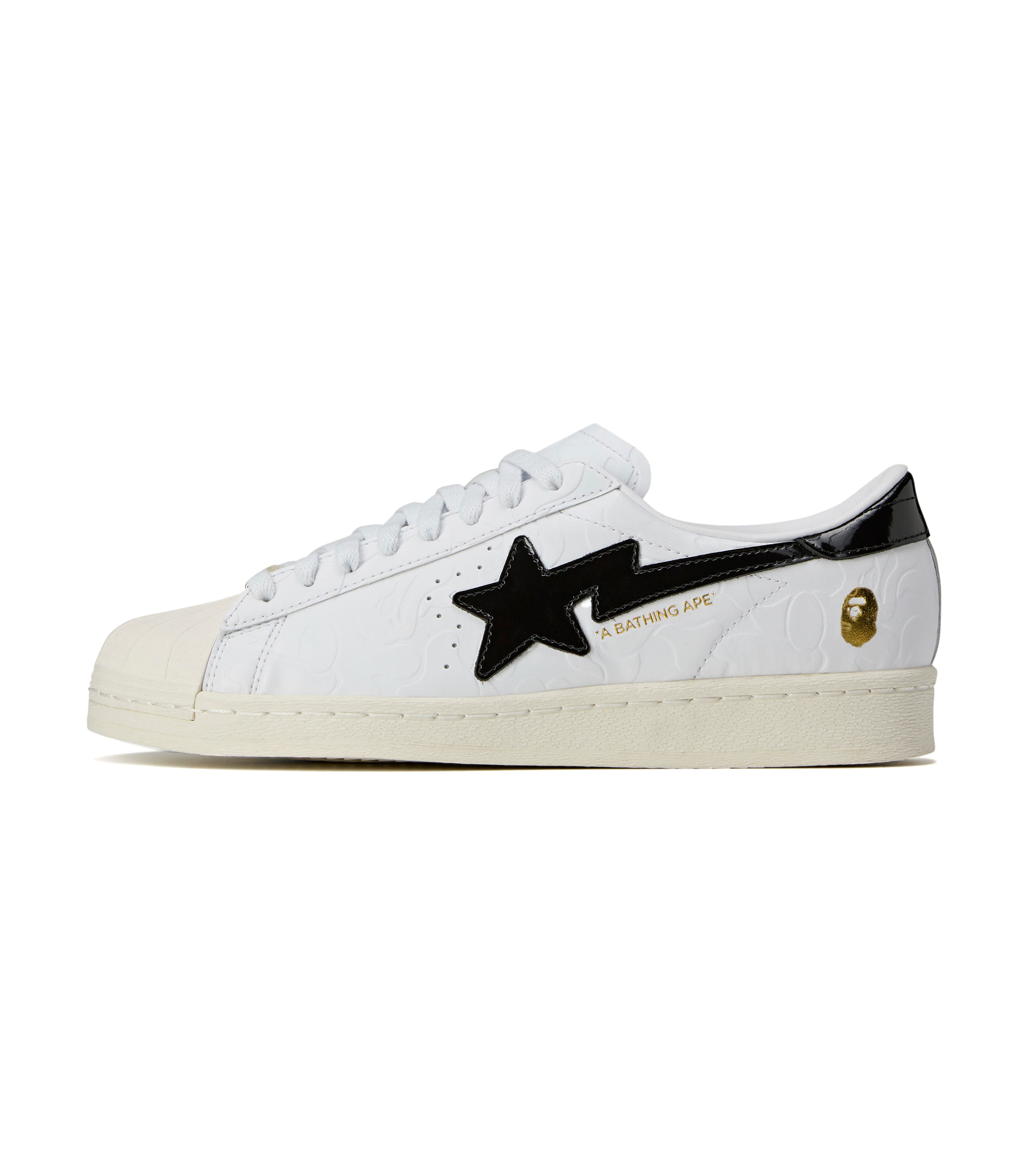 BAPE Superstar - White / Black / Off White