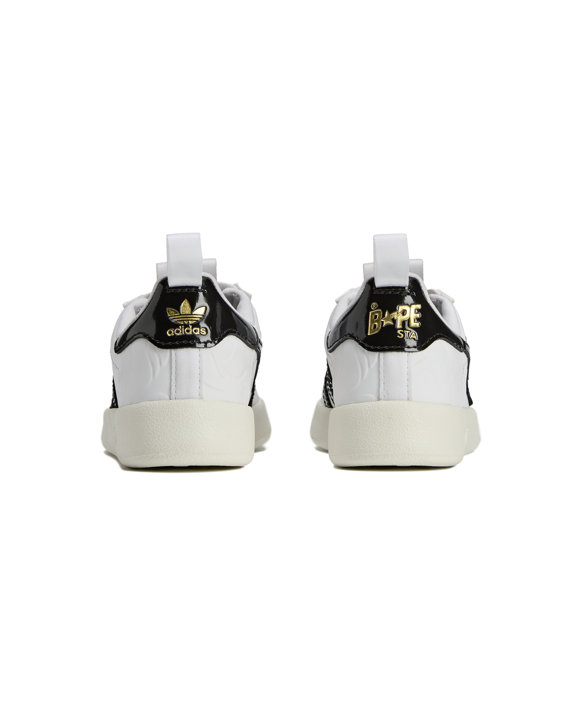 BAPE Adifom Superstar 360 - White / Black / Gold Metallic