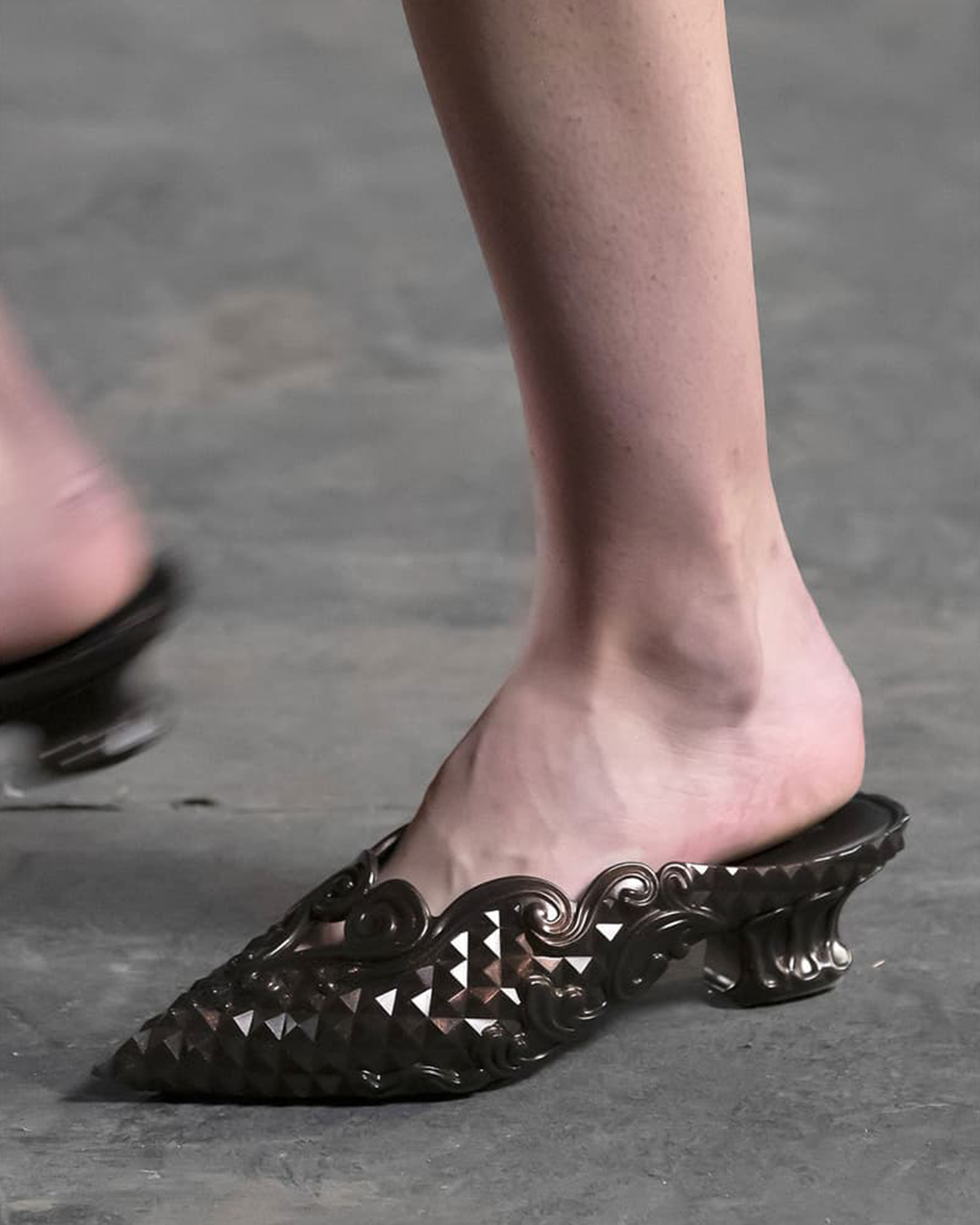 Y/Project Court Mule - Black