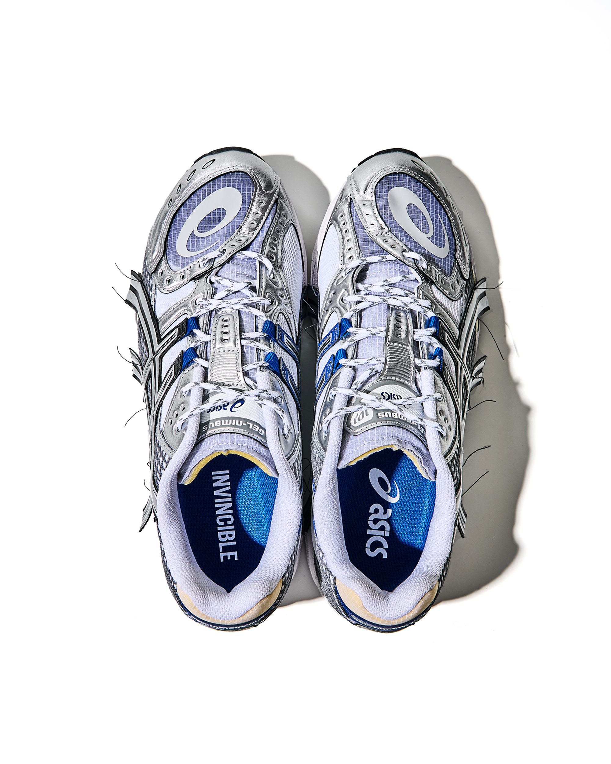 INVINCIBLE Gel Nimbus 10.1 - Pure Silver / Asics Blue