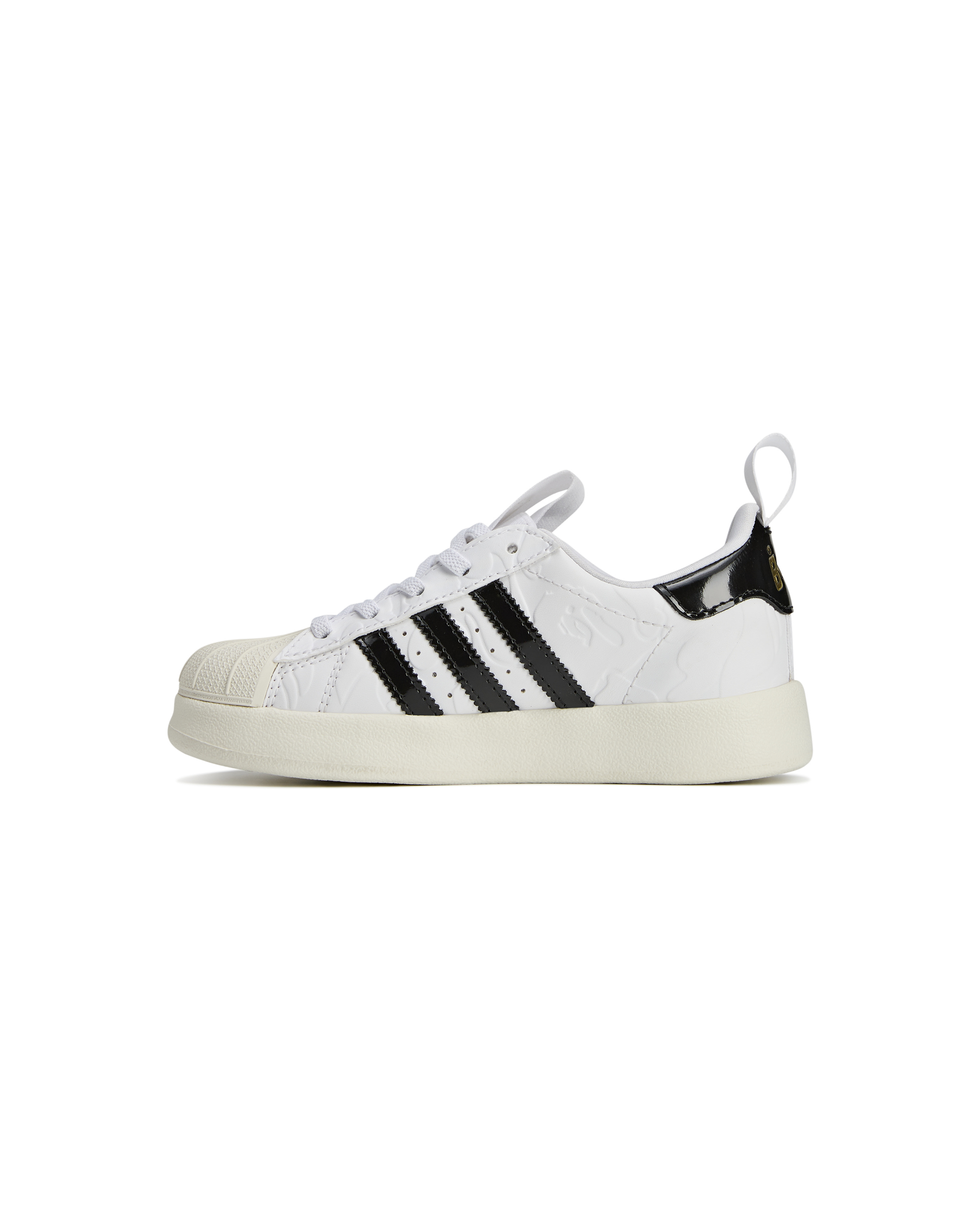 BAPE Adifom Superstar 360 - White / Black / Gold Metallic