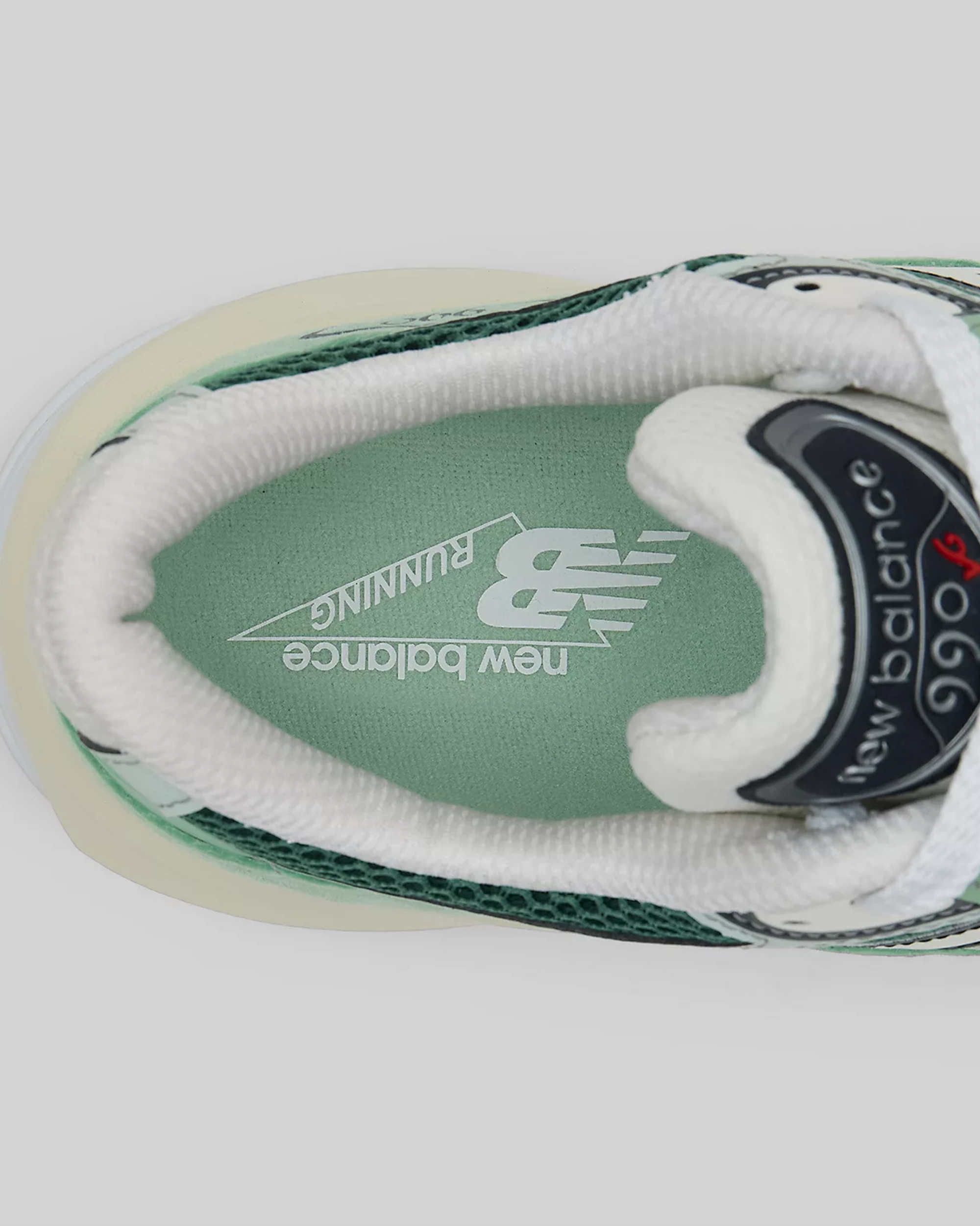 Made in USA 990v6 - Avocado / Natural Mint