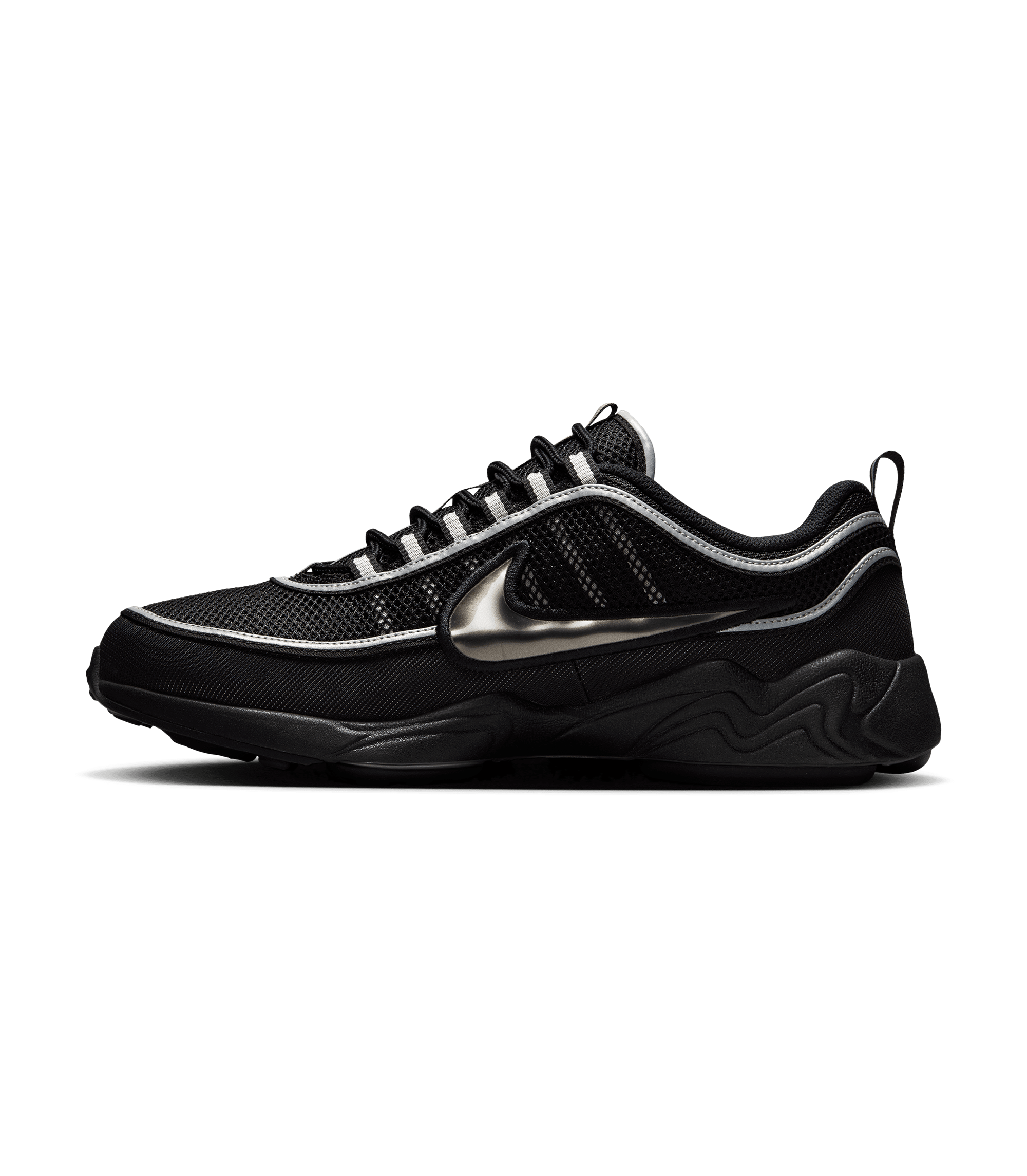 Air Zoom Spiridon SP - Black / Metallic Silver / Red