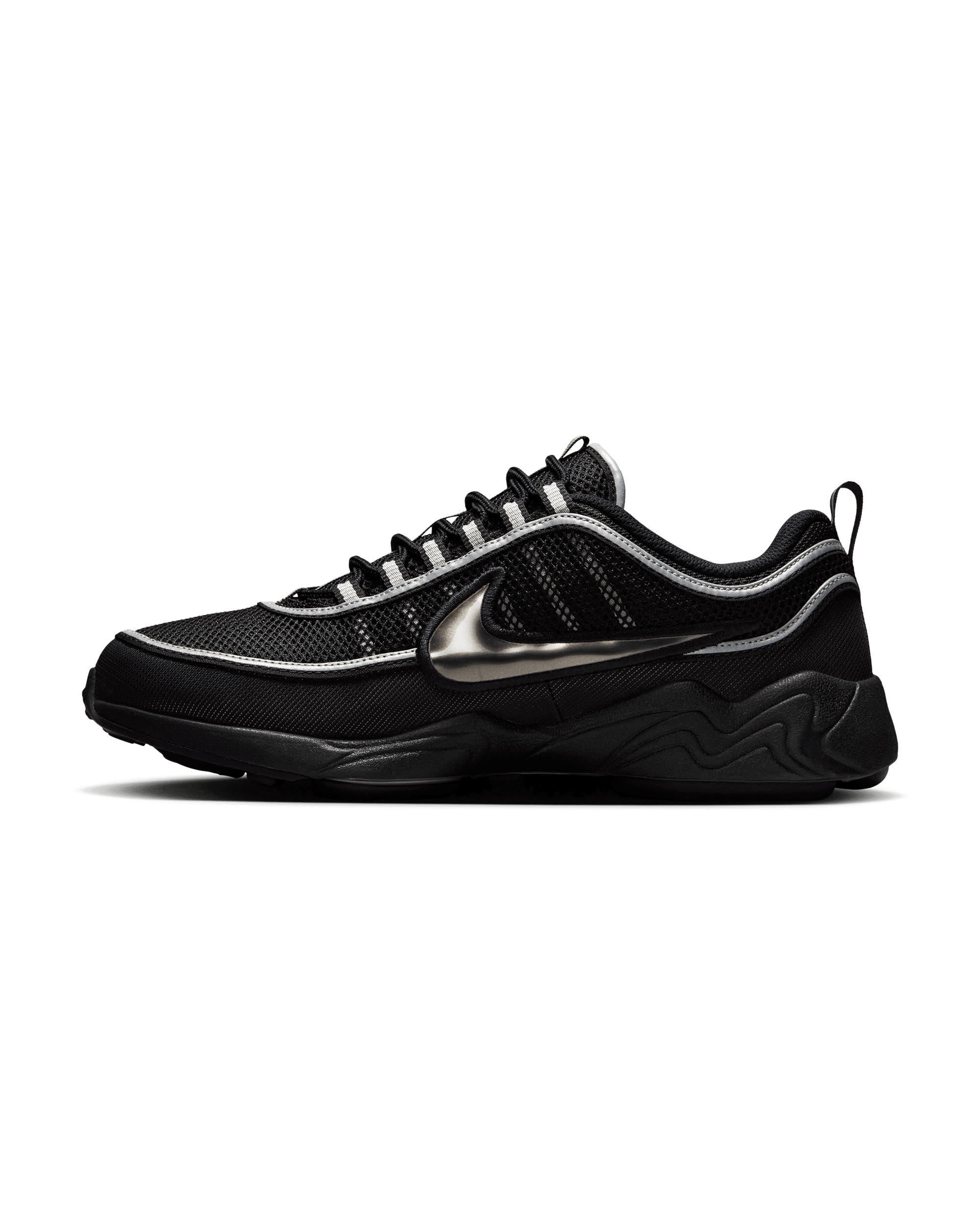 Air Zoom Spiridon SP - Black / Metallic Silver / Red