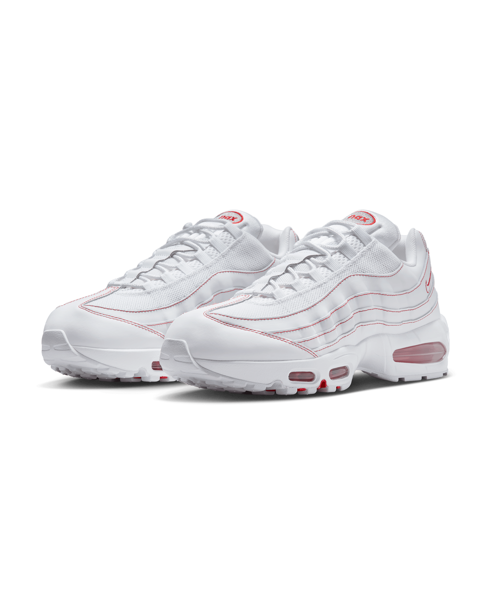 Air Max 95 OG - White / University Red / Wolf Grey