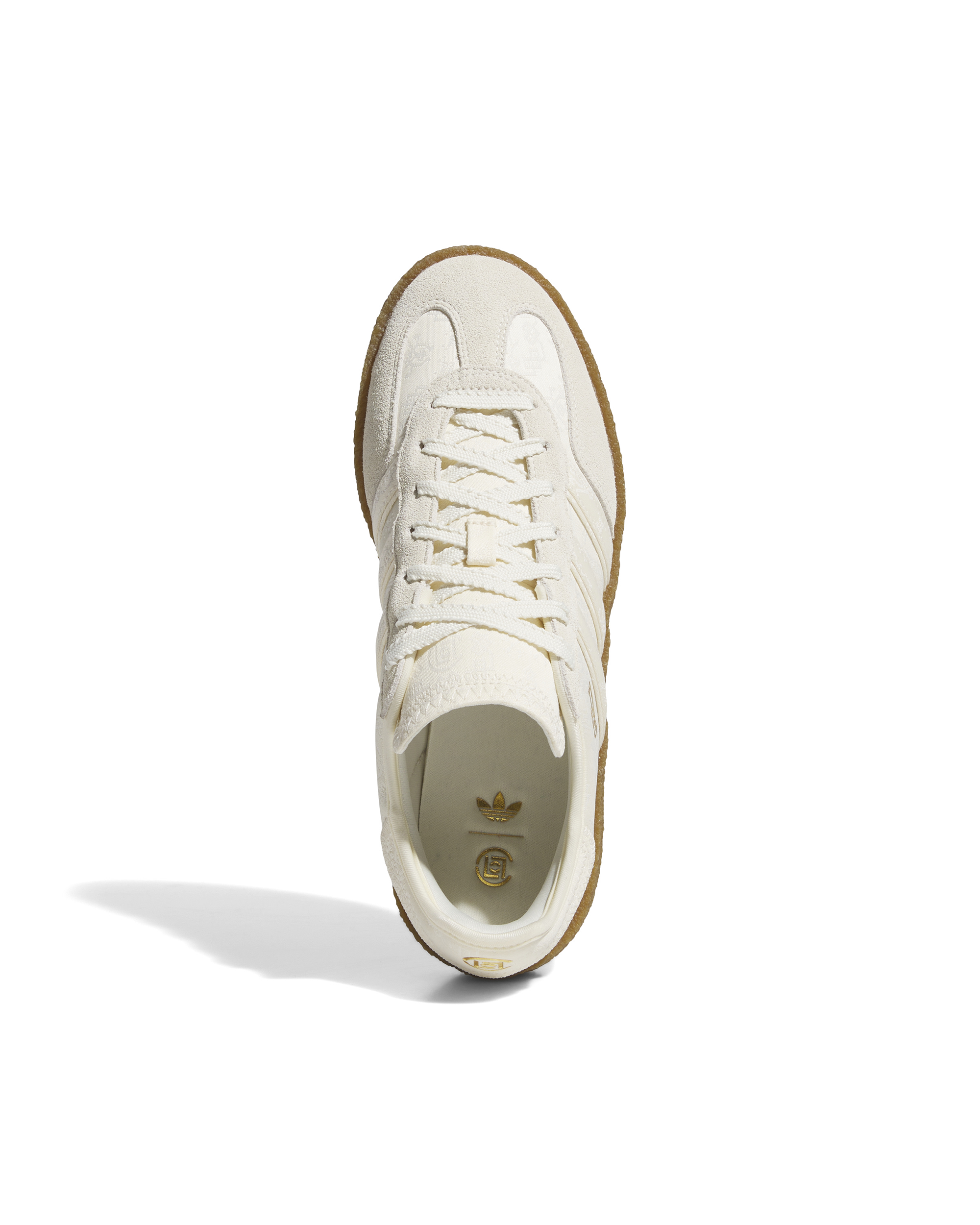 CLOT Gazelle - Cream / White / Gold