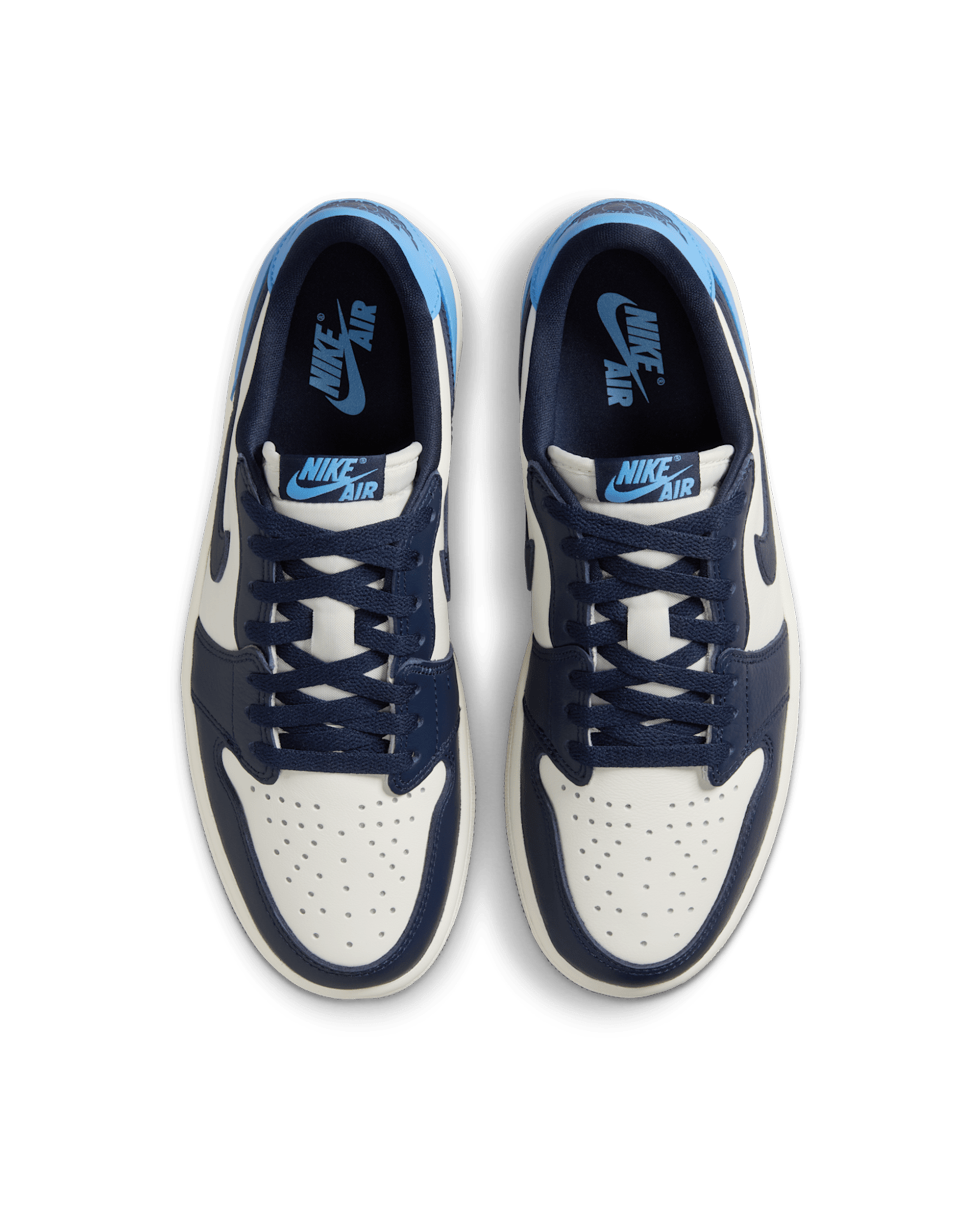 Air Jordan 1 Retro Low - White / Obsidian