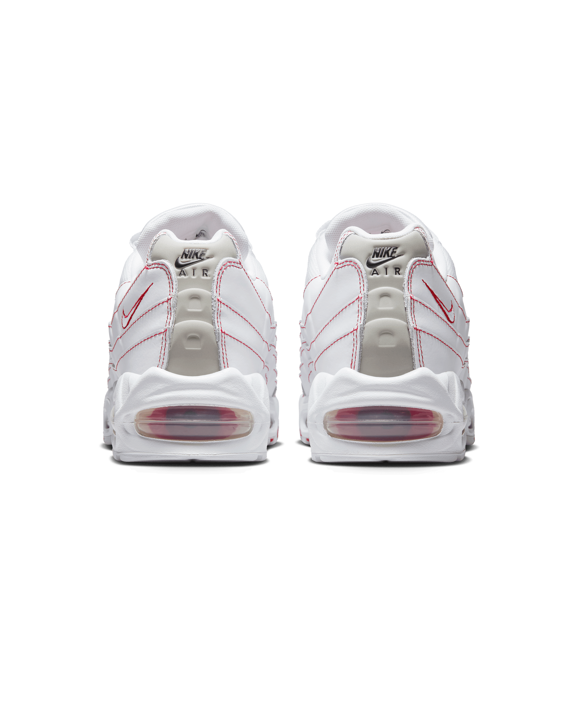 Air Max 95 OG - White / University Red / Wolf Grey