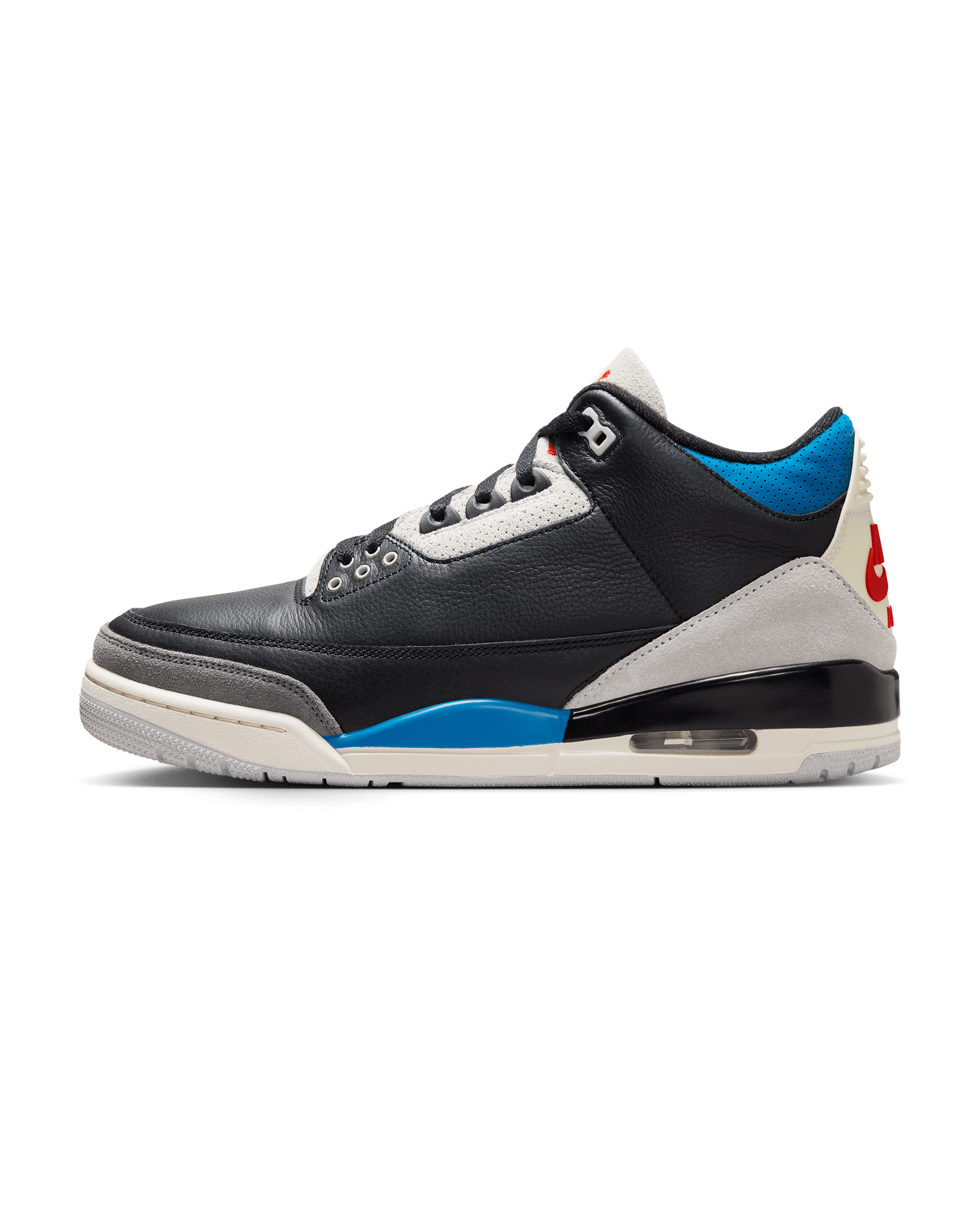 Air Jordan 3 Retro OG - Black / Military Blue / Coconut Milk