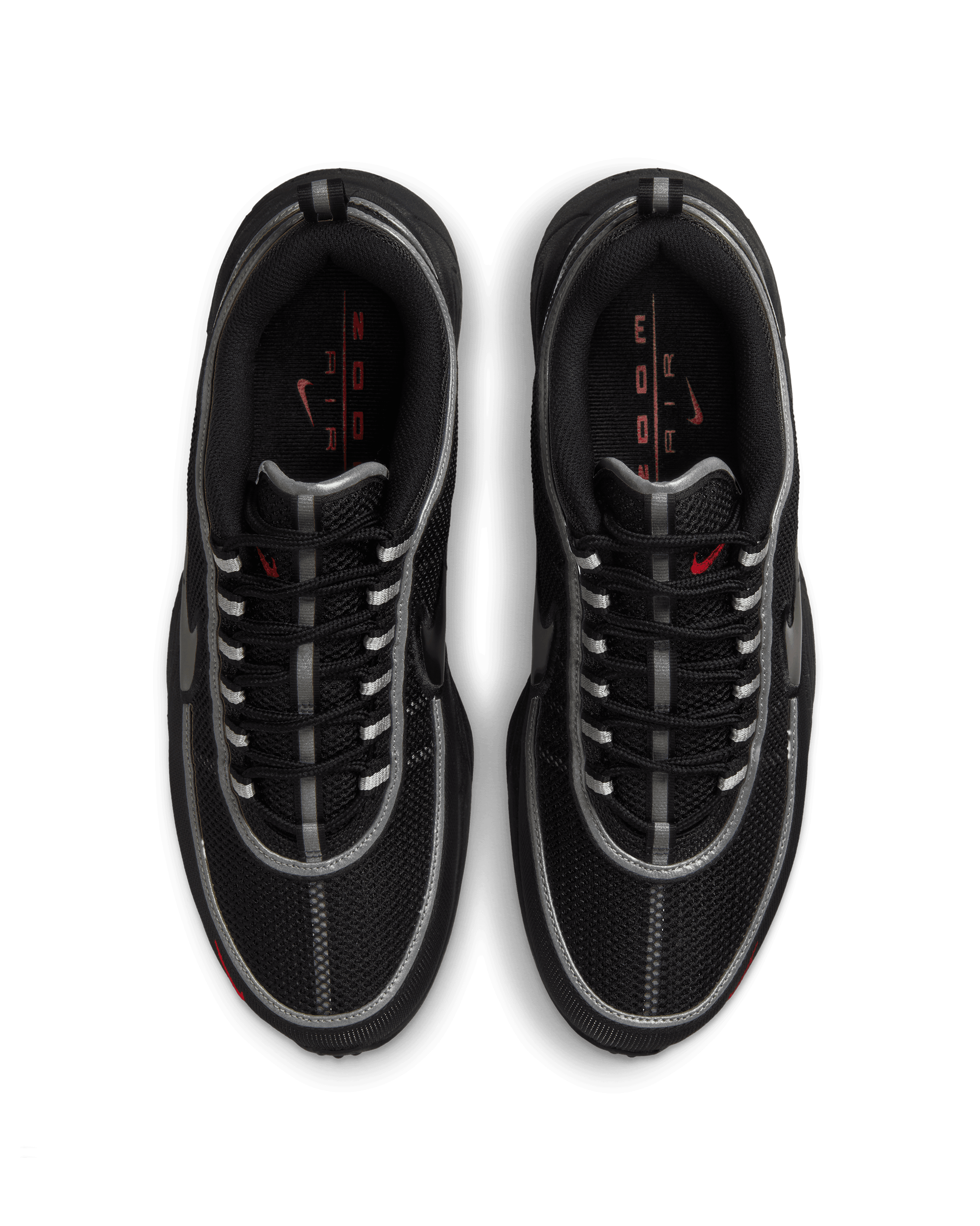 Air Zoom Spiridon SP - Black / Metallic Silver / Red