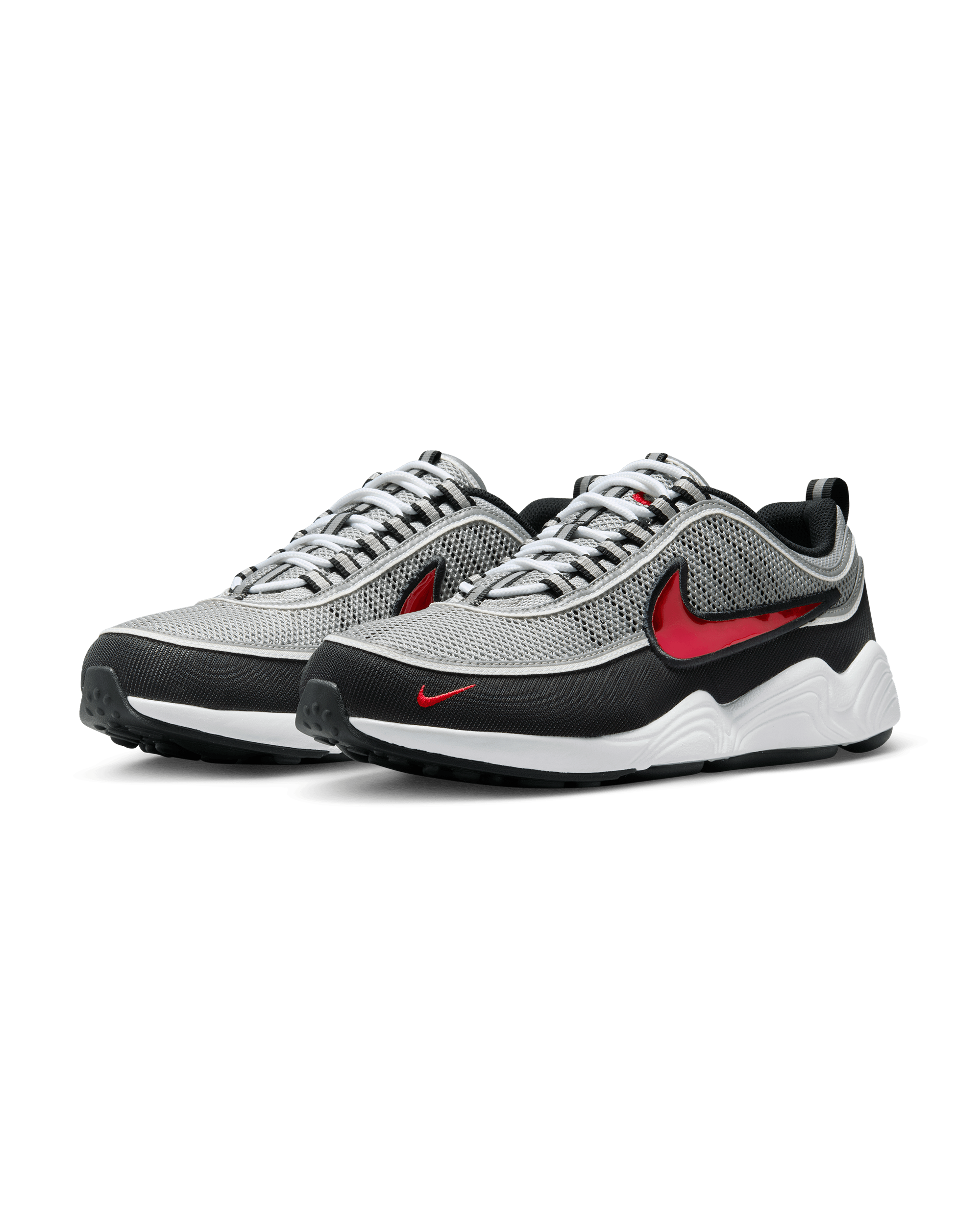 Air Zoom Spiridon SP - Metallic Silver / Sports Red