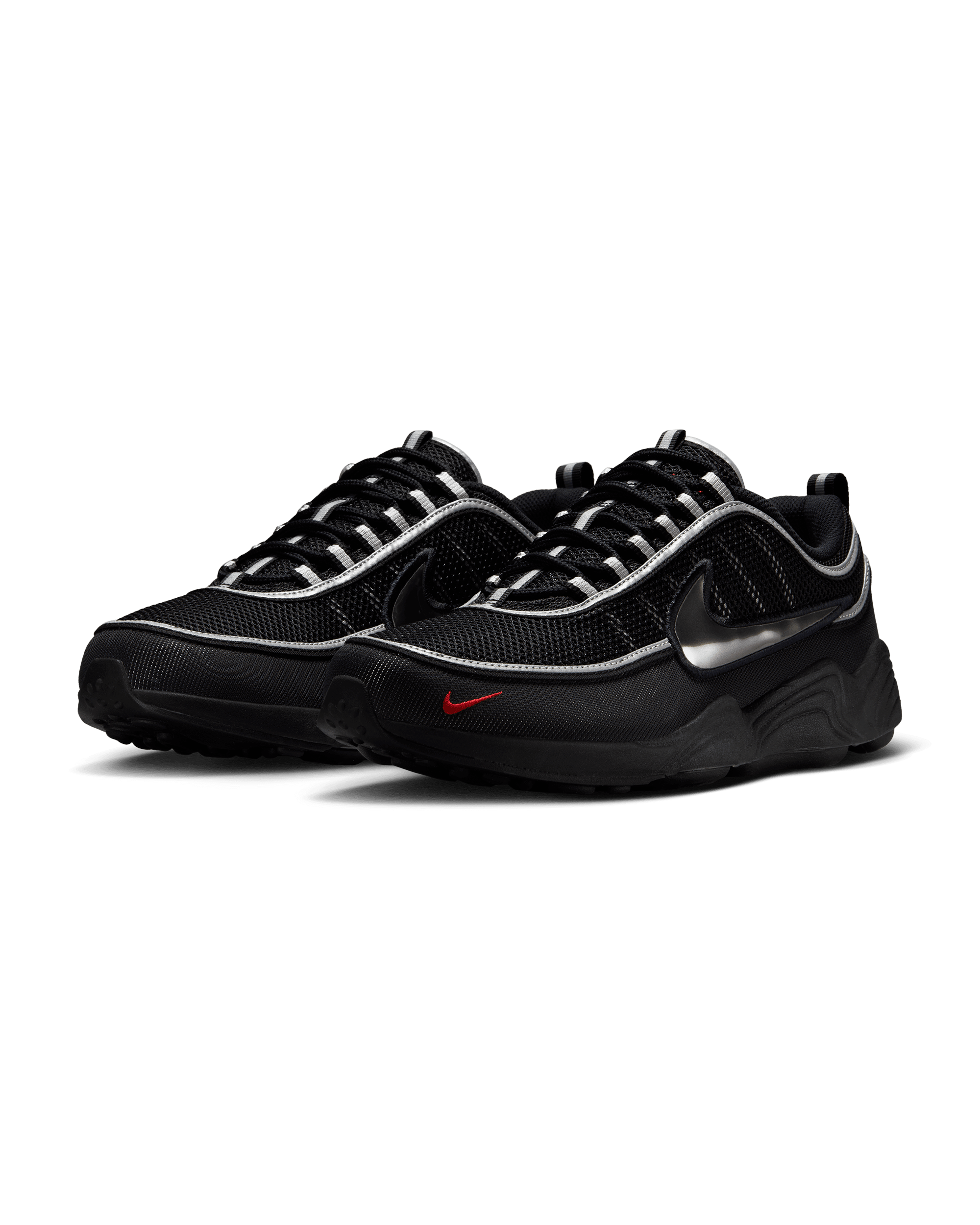 Air Zoom Spiridon SP - Black / Metallic Silver / Red