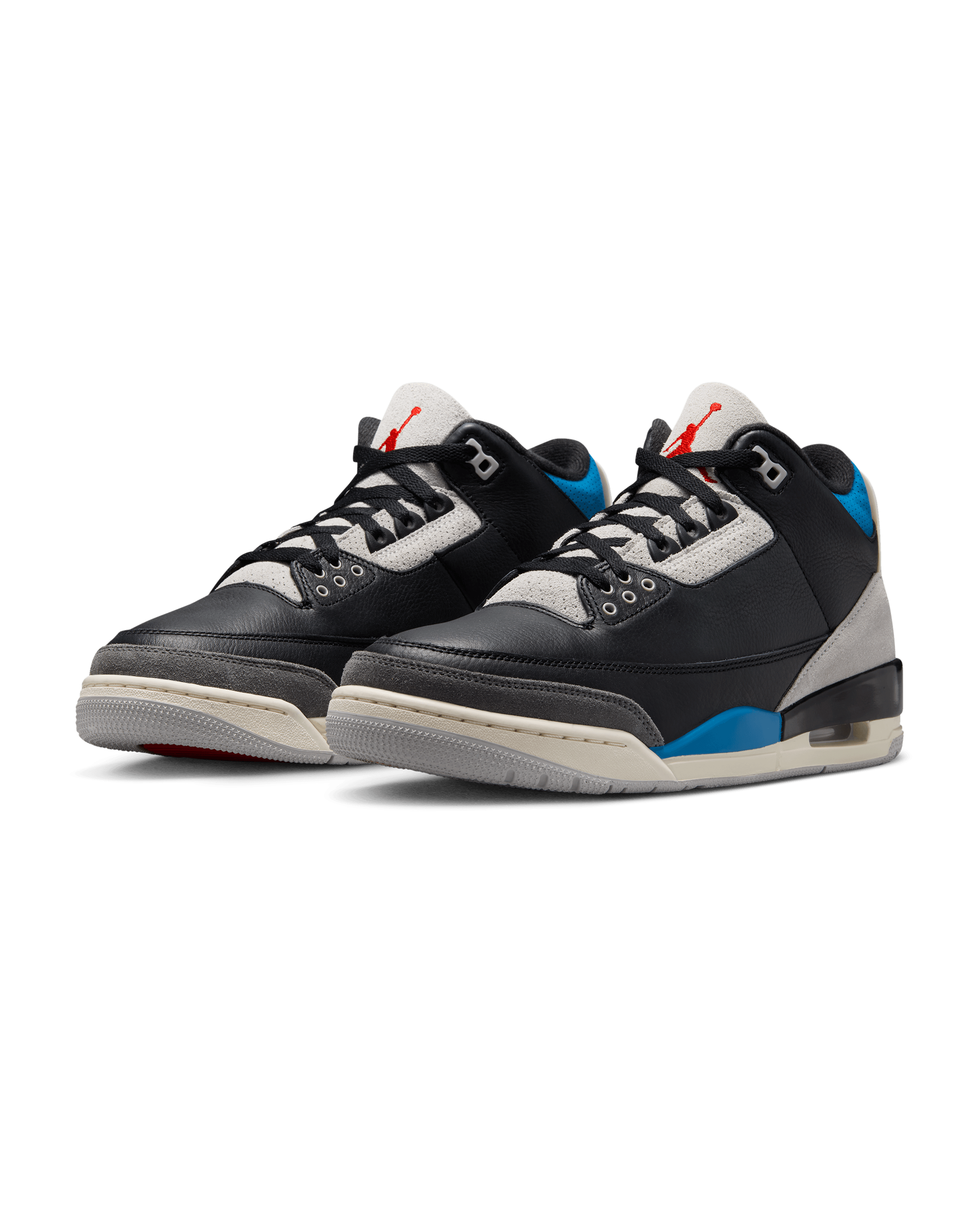 Air Jordan 3 Retro OG - Black / Military Blue / Coconut Milk