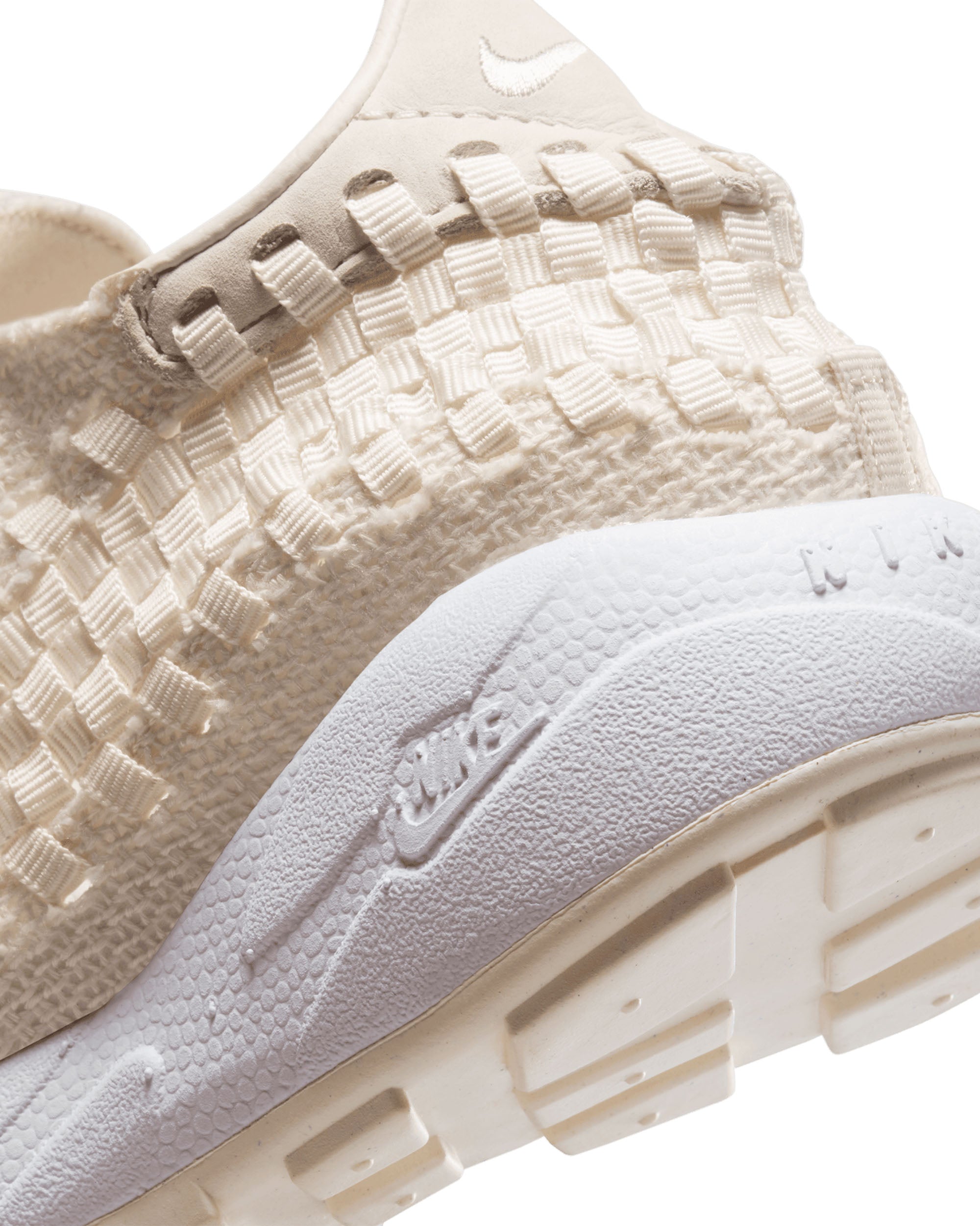 Womens Air Footscape Woven - Phantom / Light Bone-White