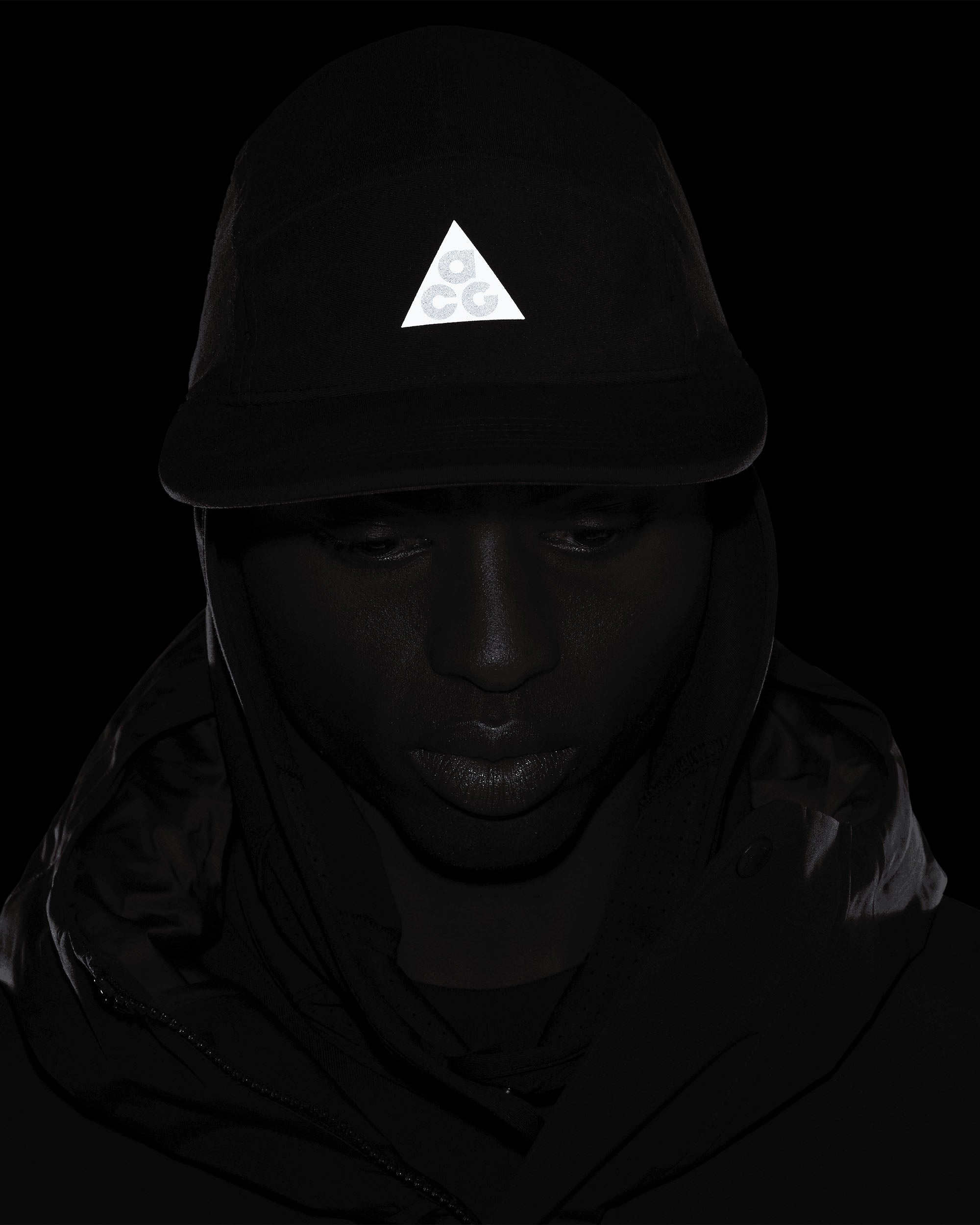 ACG Fly Cap - Black / Reflective Silver
