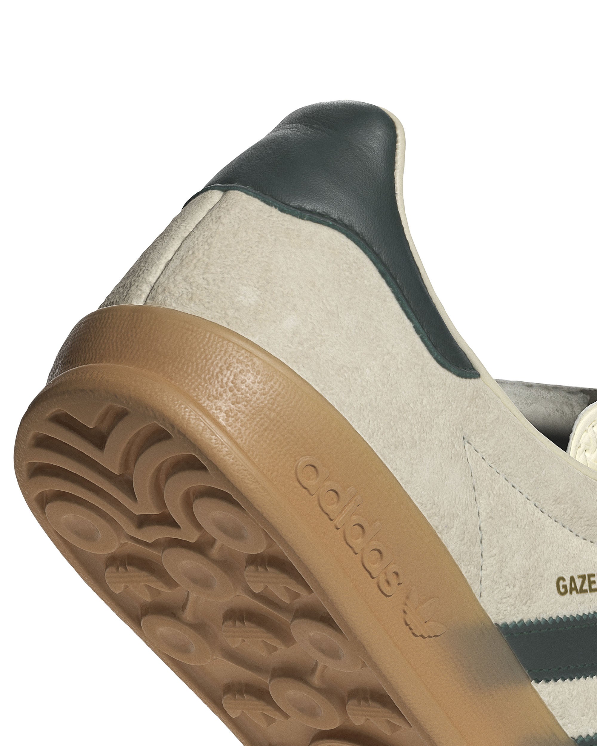 Gazelle Indoor - Cream White / Collegiate Green / Gum