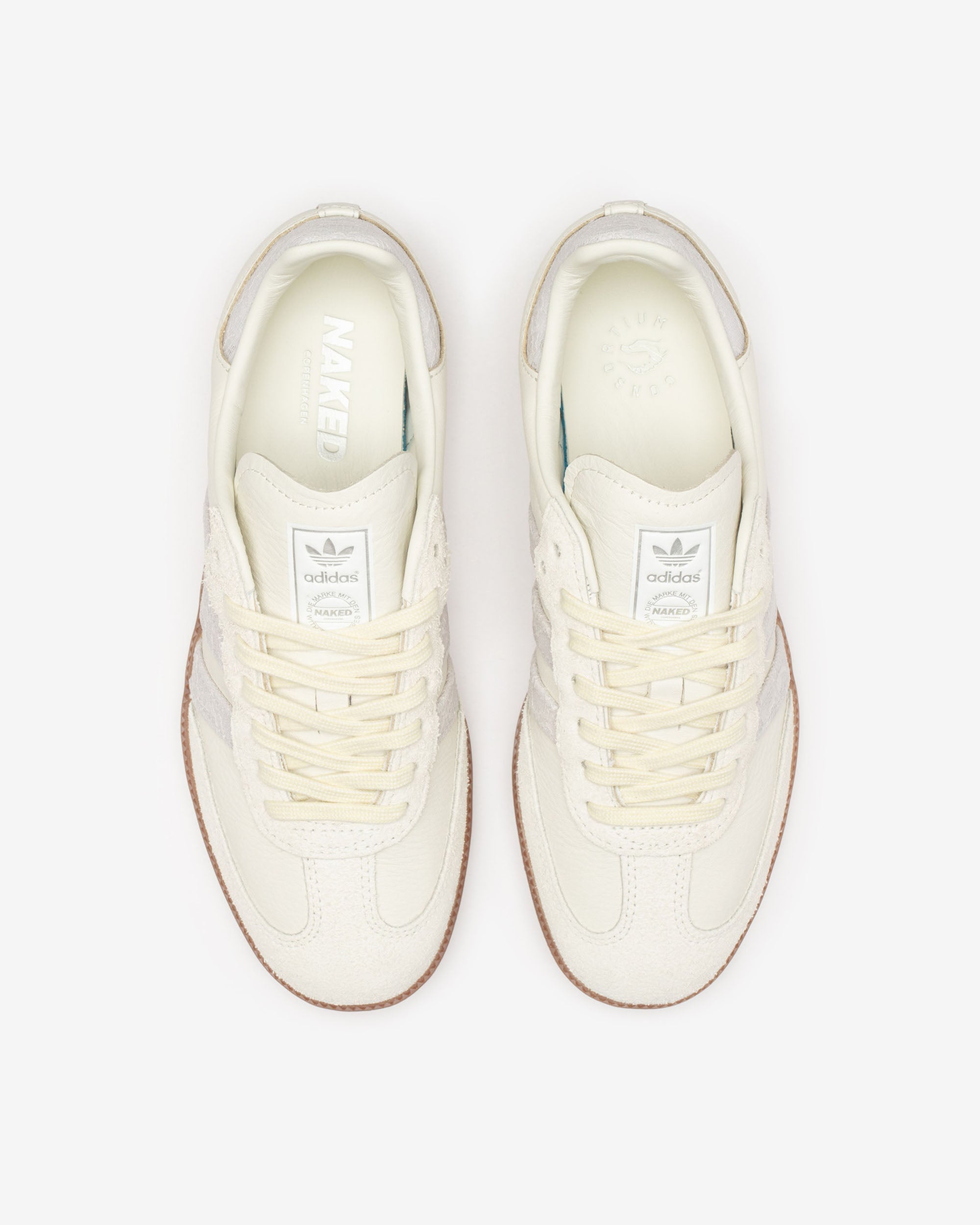 Naked Samba OG - White / Crystal White / Metallic Silver