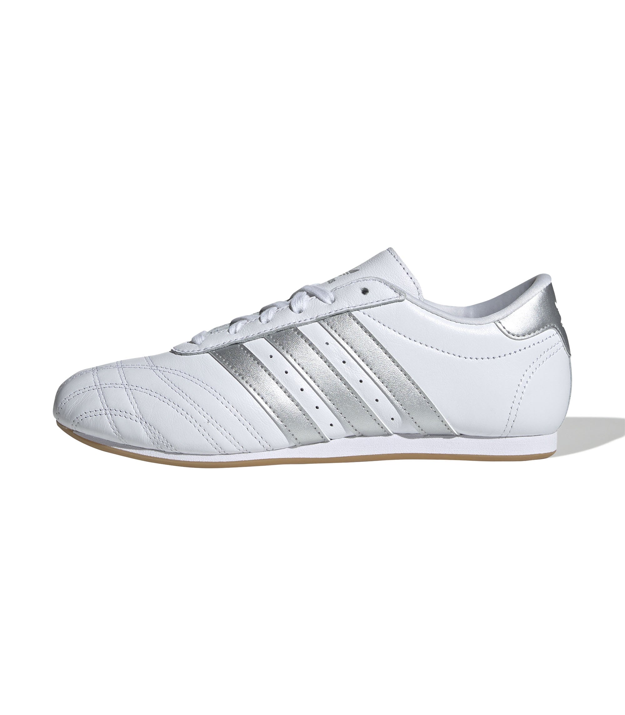 Womens Taekwondo Laced - Cloud White / Silver Metallic / Gum