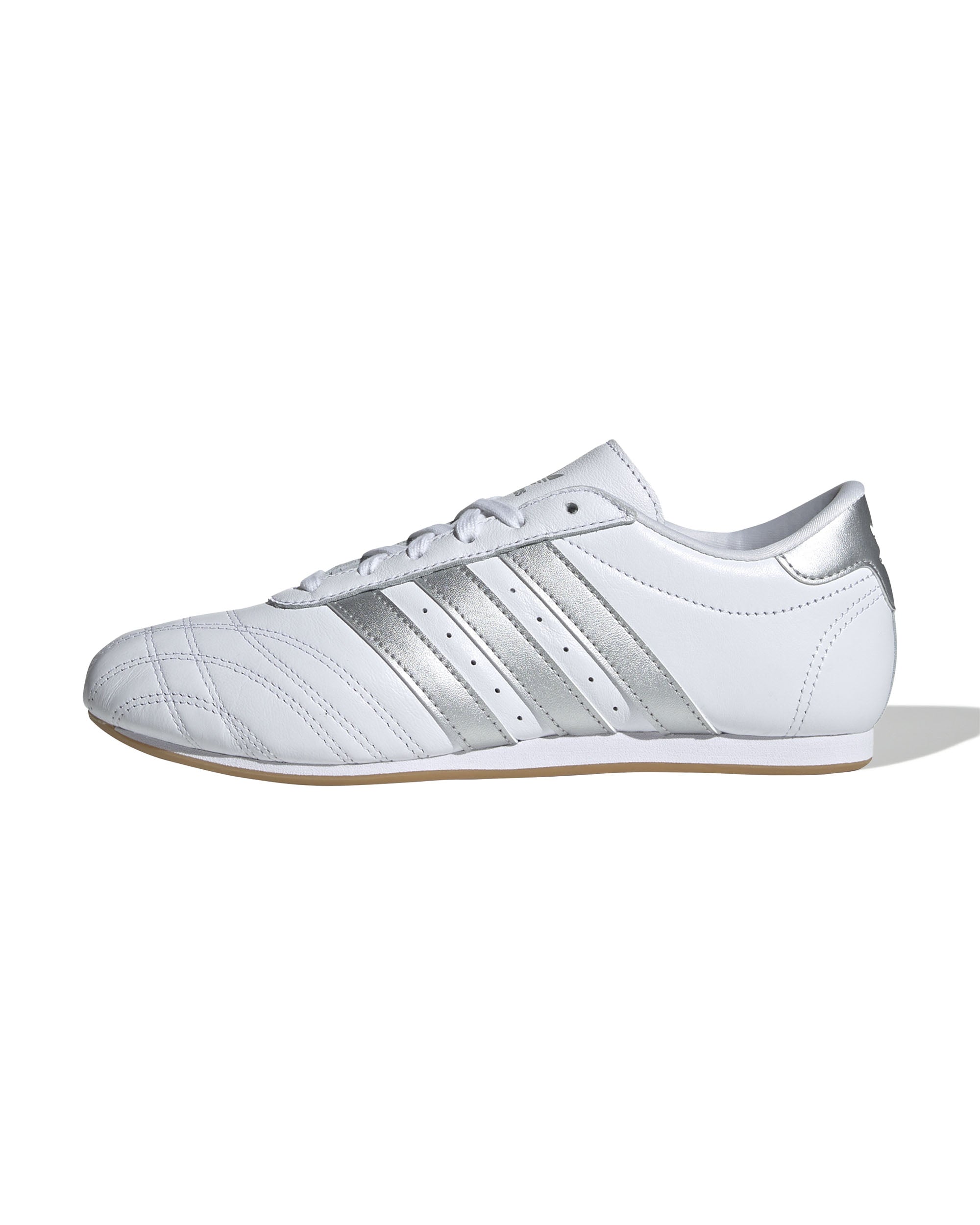 Womens Taekwondo Laced - Cloud White / Silver Metallic / Gum