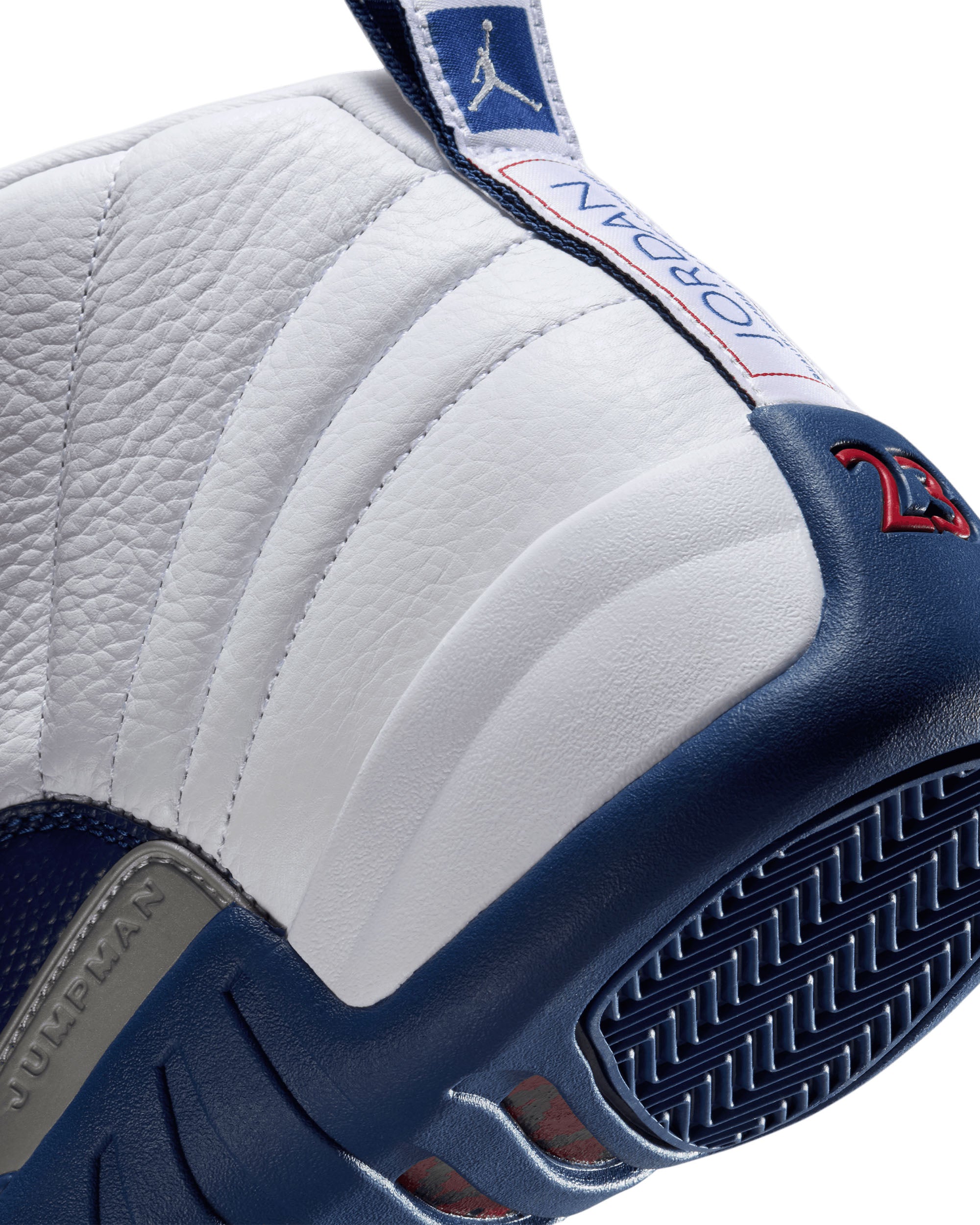 Air Jordan 12 Retro - White / French Blue / Metallic Silver