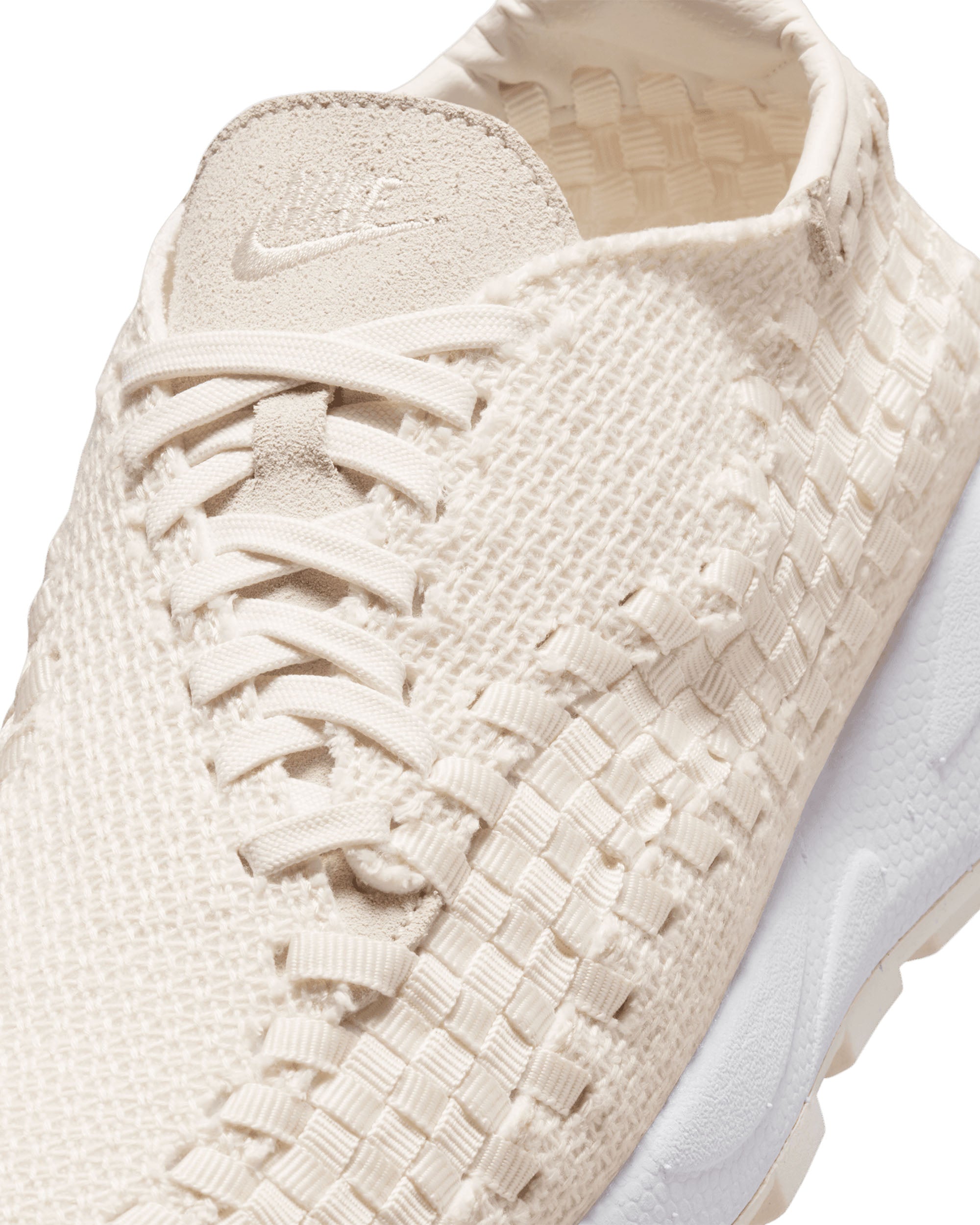 Womens Air Footscape Woven - Phantom / Light Bone-White