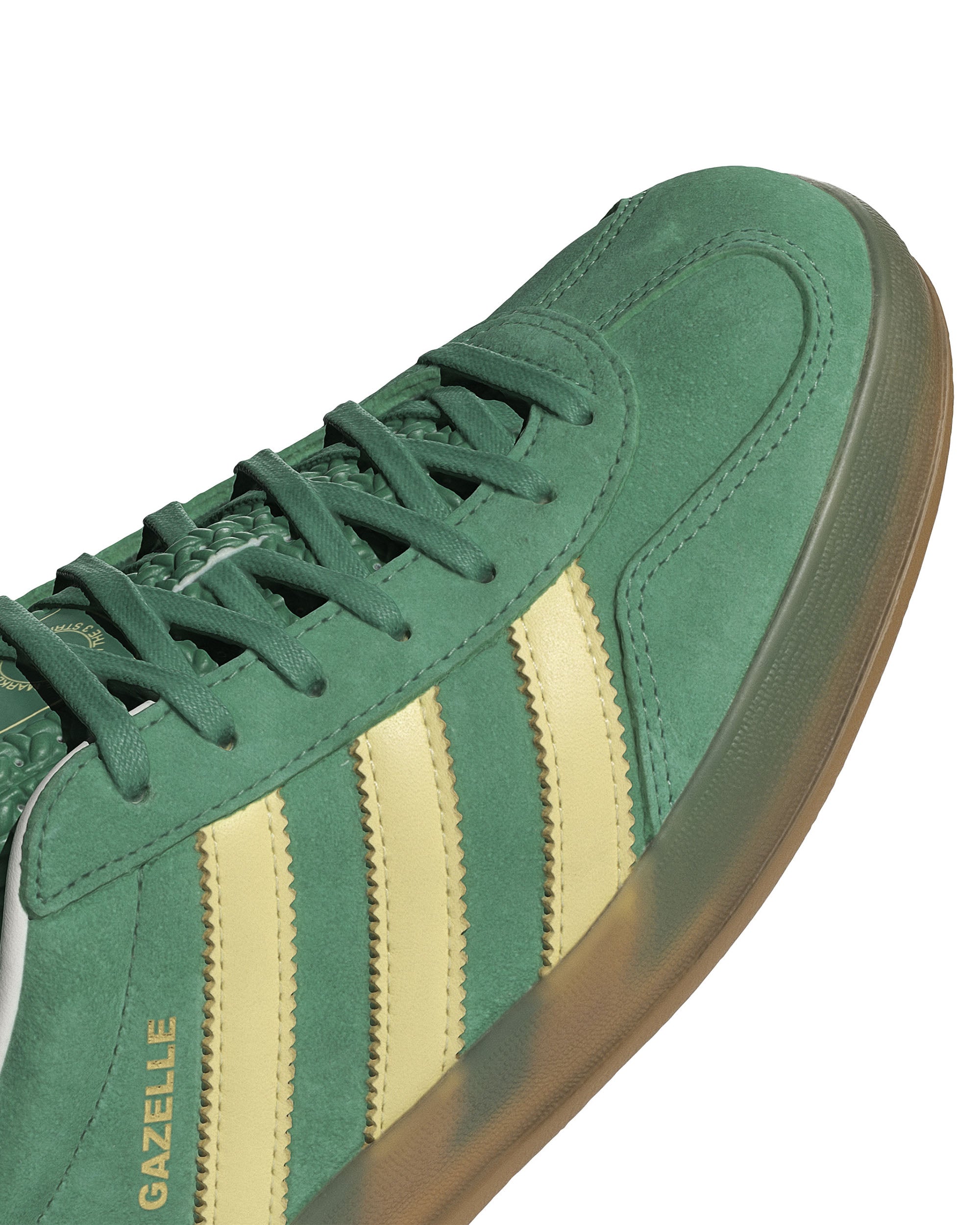 Gazelle Indoor - Semi Court Green / Almost Yellow / Gum