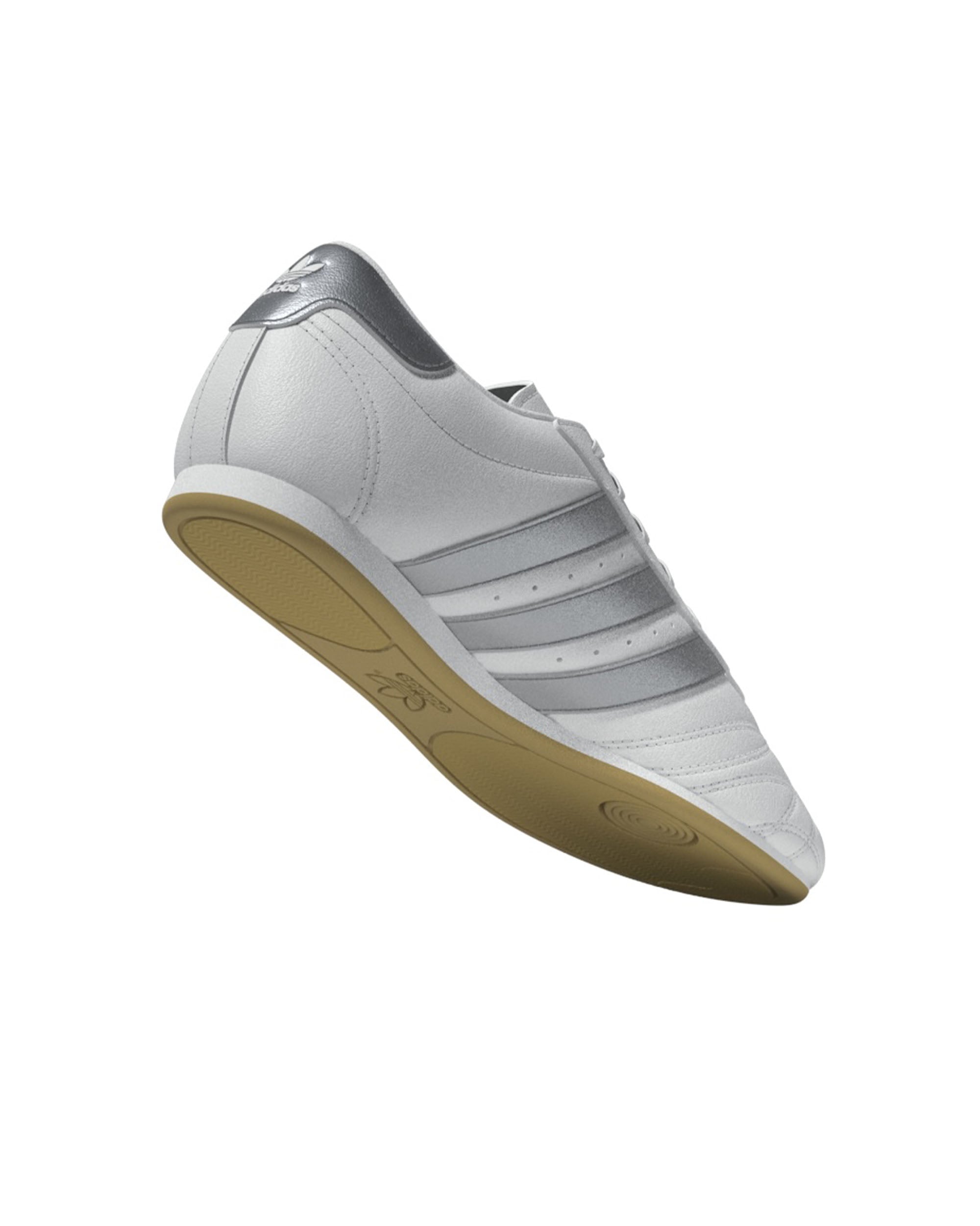 Womens Taekwondo Laced - Cloud White / Silver Metallic / Gum