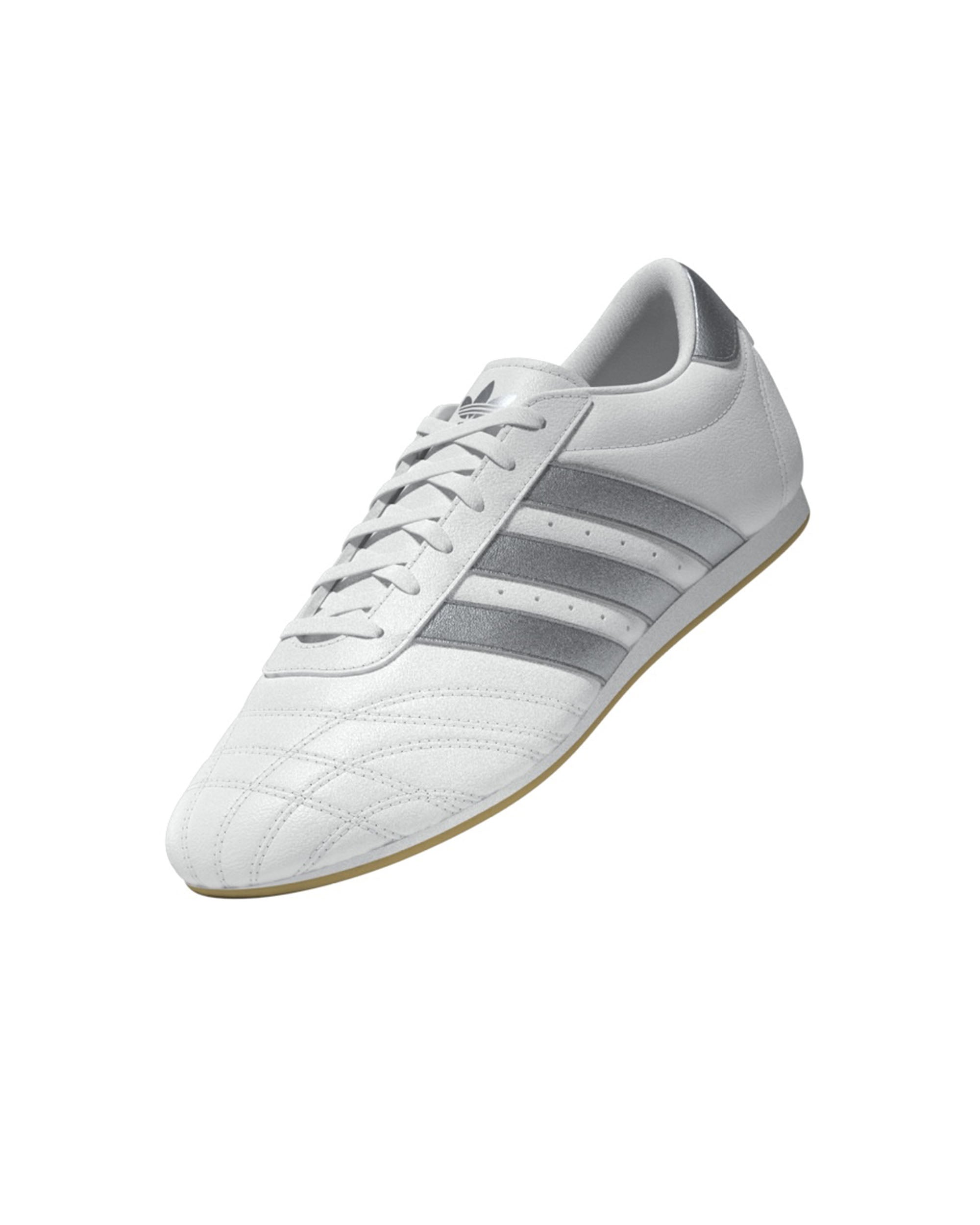 Womens Taekwondo Laced - Cloud White / Silver Metallic / Gum