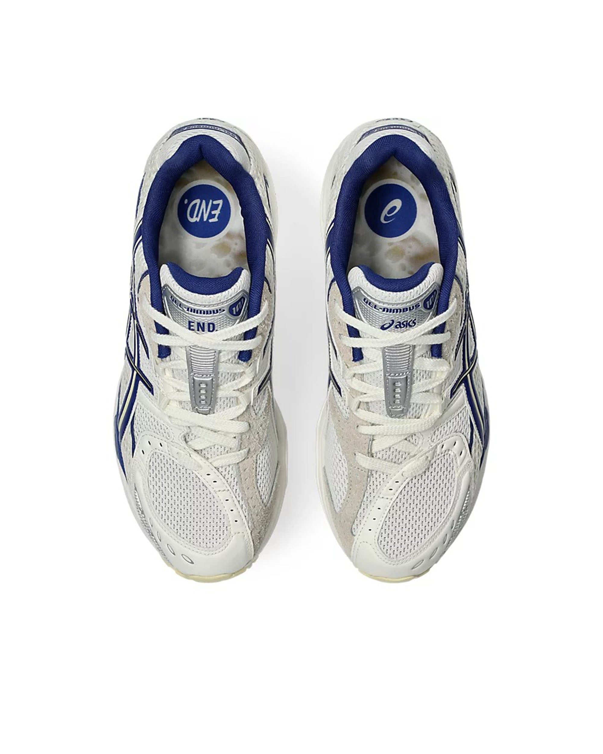END. Gel-Nimbus 10.1 - Snow White / Sodalite Blue