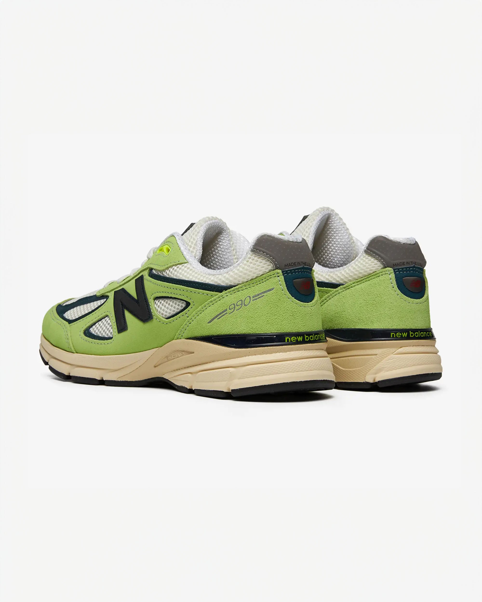 Made in USA 990v4 "Hi-Lite" - Lime / Black