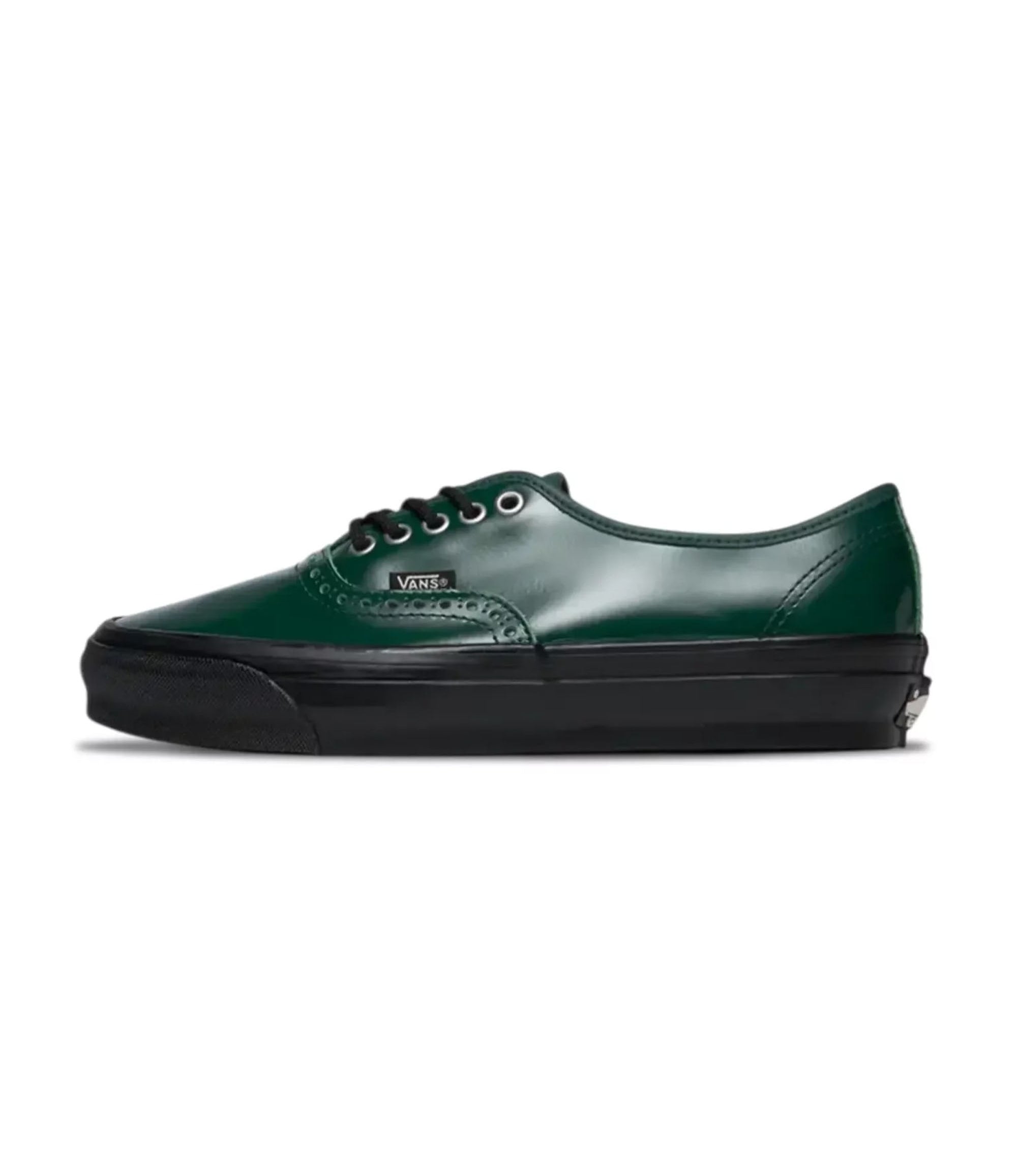 OTW Authentic 44 Siped Vibram Gloss Leather Brogue - Emerald / Black