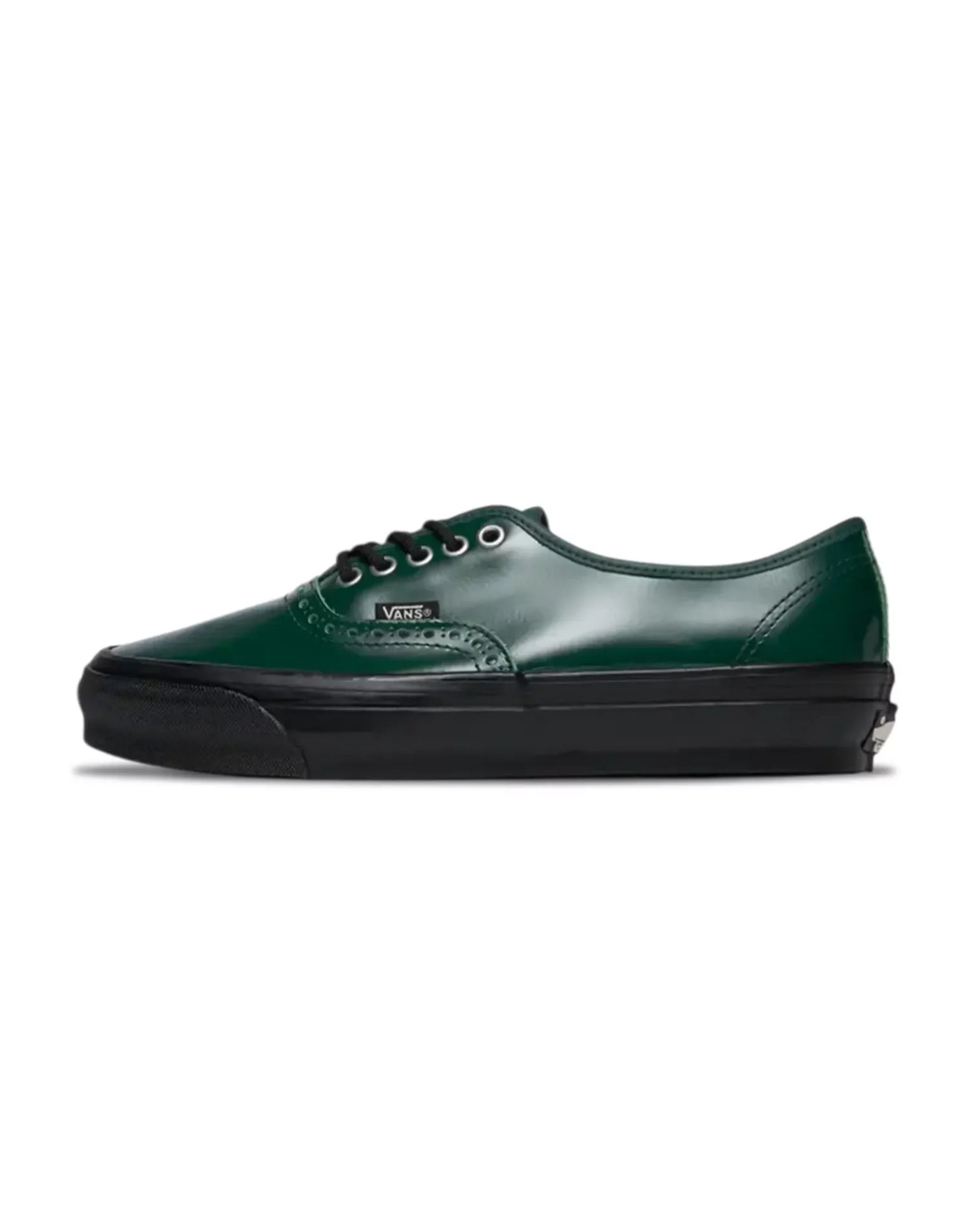 OTW Authentic 44 Siped Vibram Gloss Leather Brogue - Emerald / Black