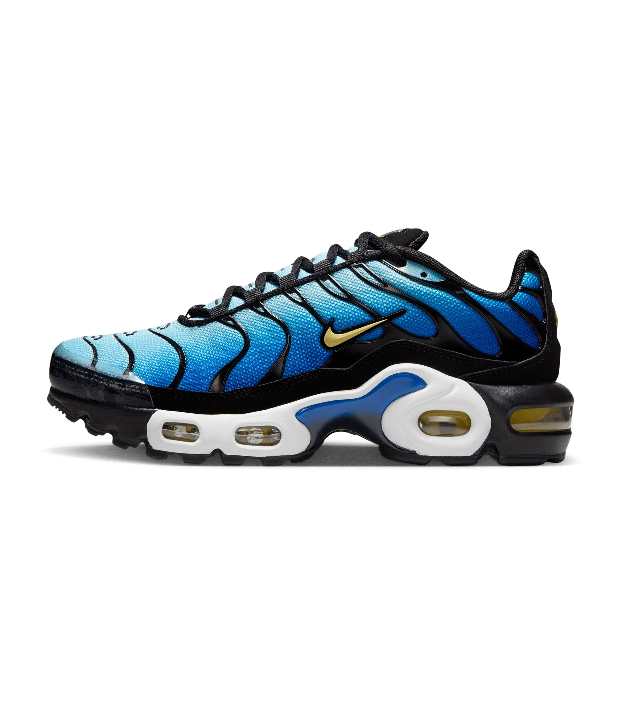 Air Max Plus OG GS - Black / Chamois Sky Blue / Hyper Blue