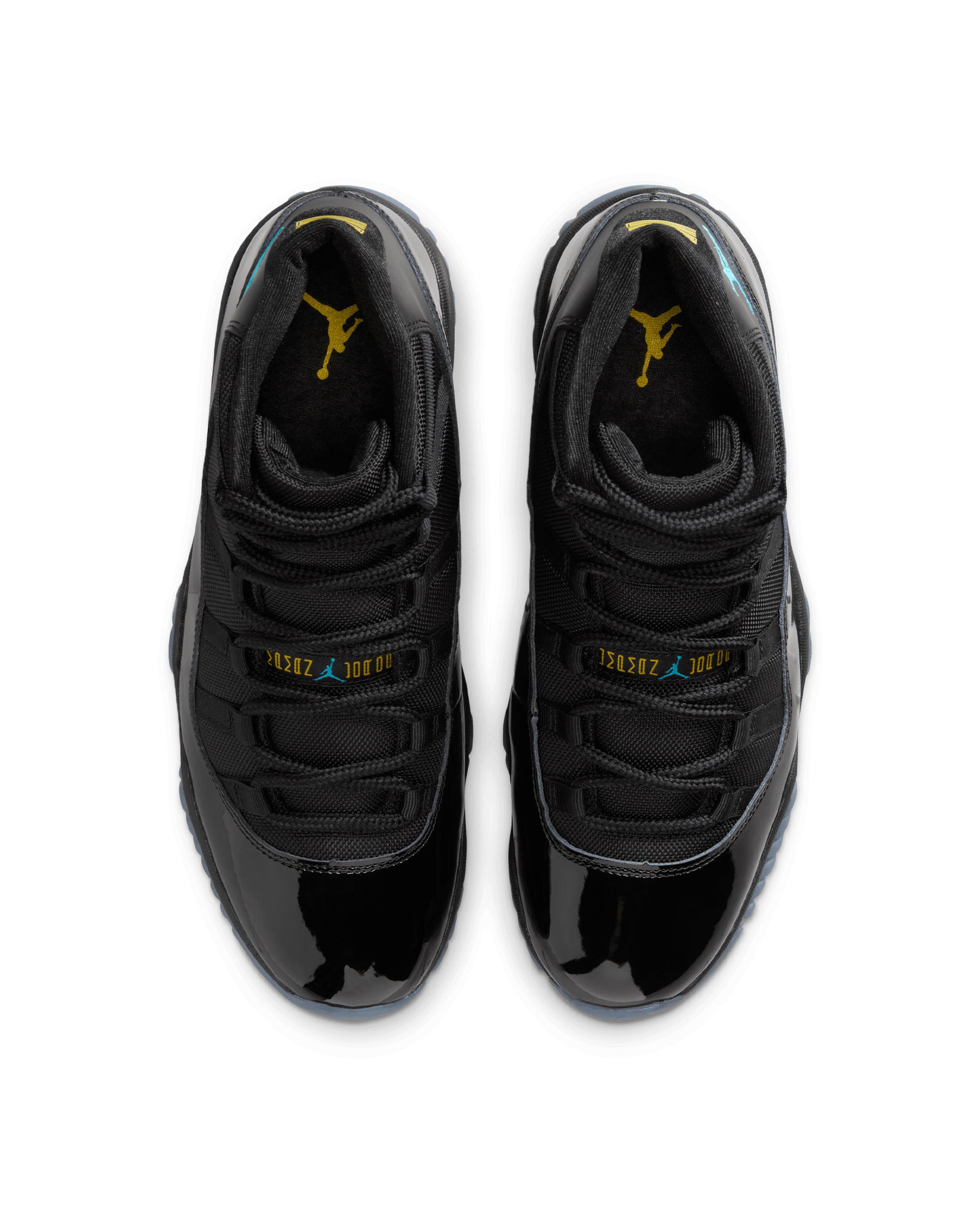 Air Jordan 11 Retro - Black / Gamma Blue / Varsity Maize