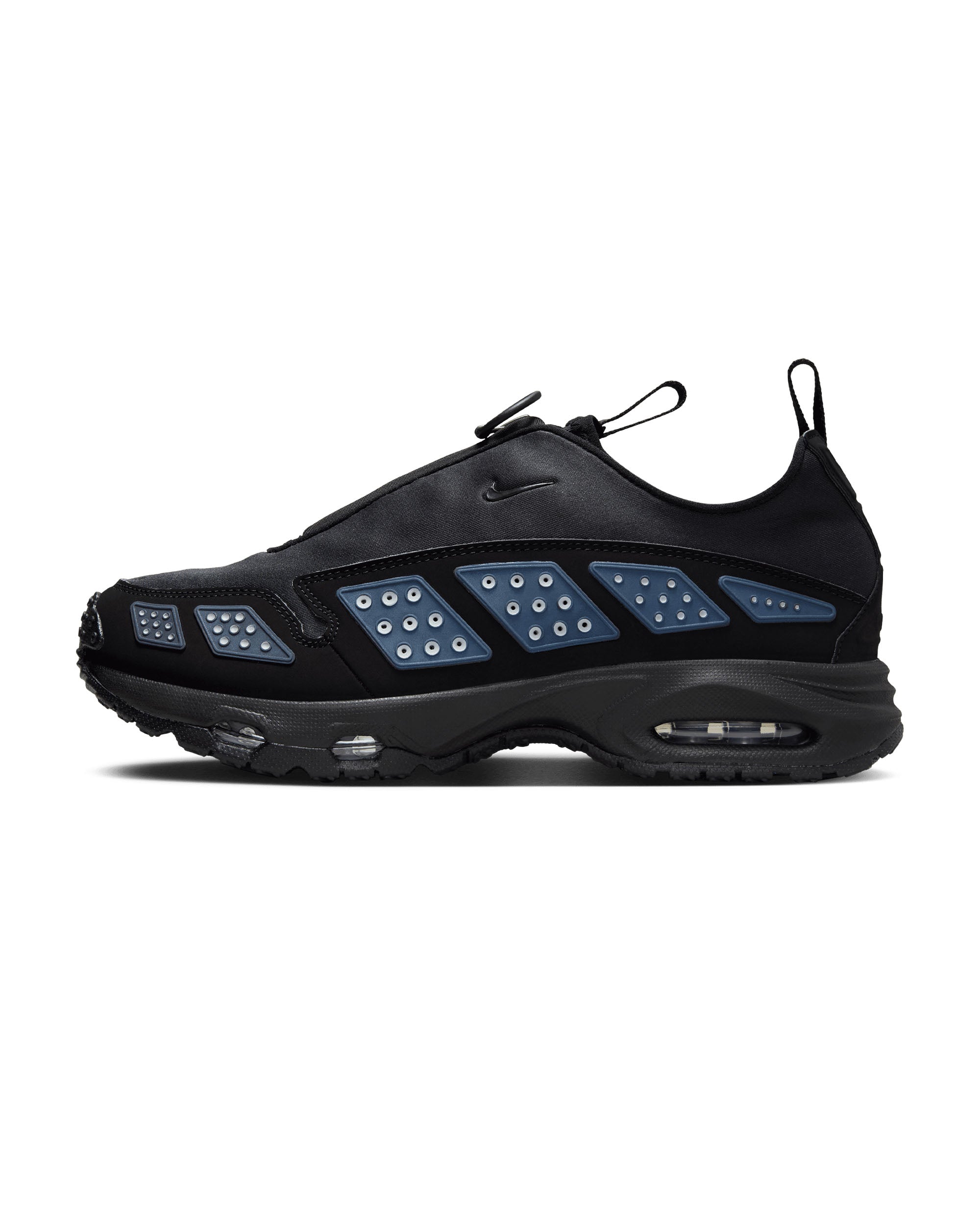 black and silver air max