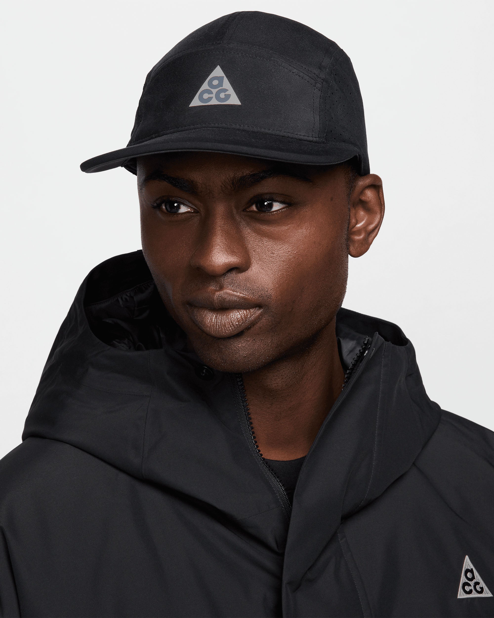ACG Fly Cap - Black / Reflective Silver
