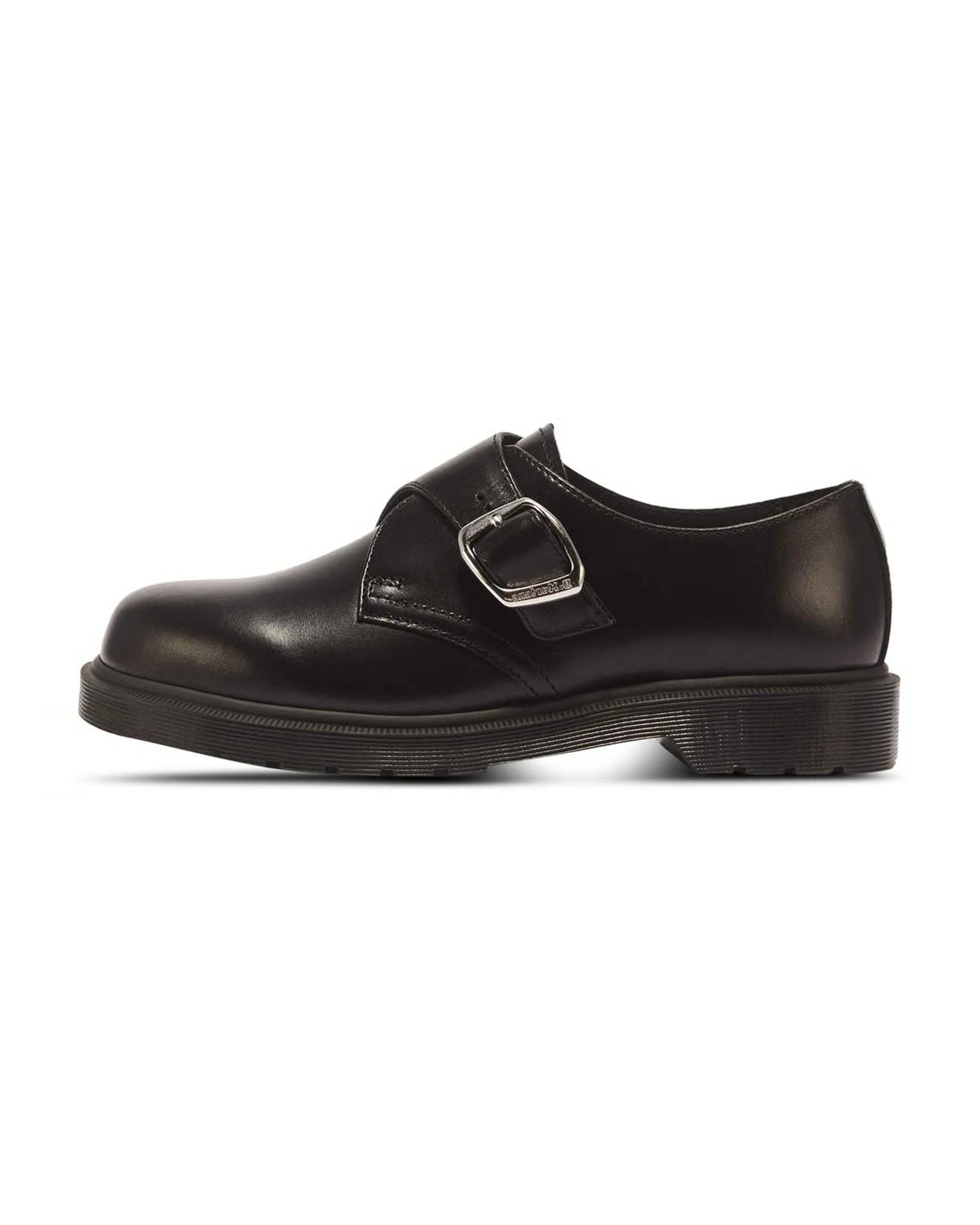 1461 Buckle Monk Shoe - Black Analine